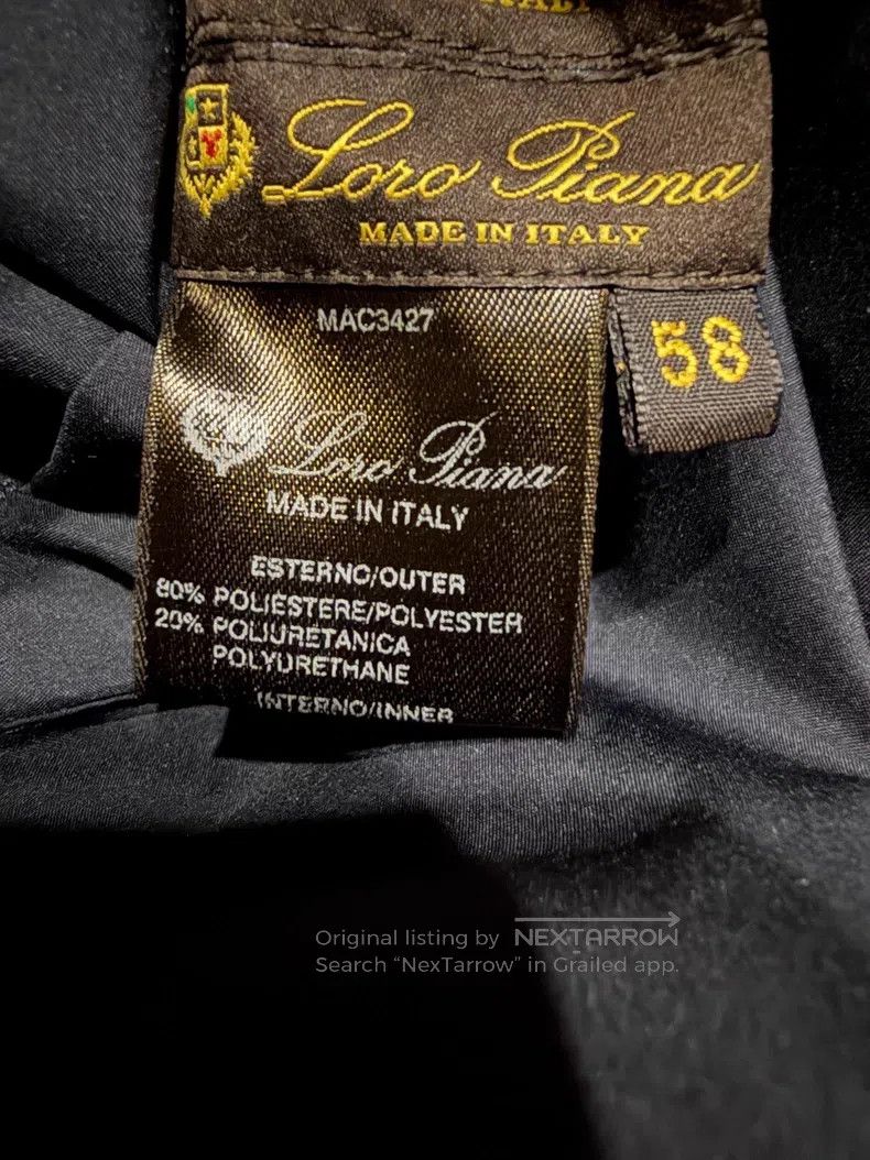Loro Piana Loro Piana Caviar color Size US XXL / EU 58 / 5 - 4 Thumbnail