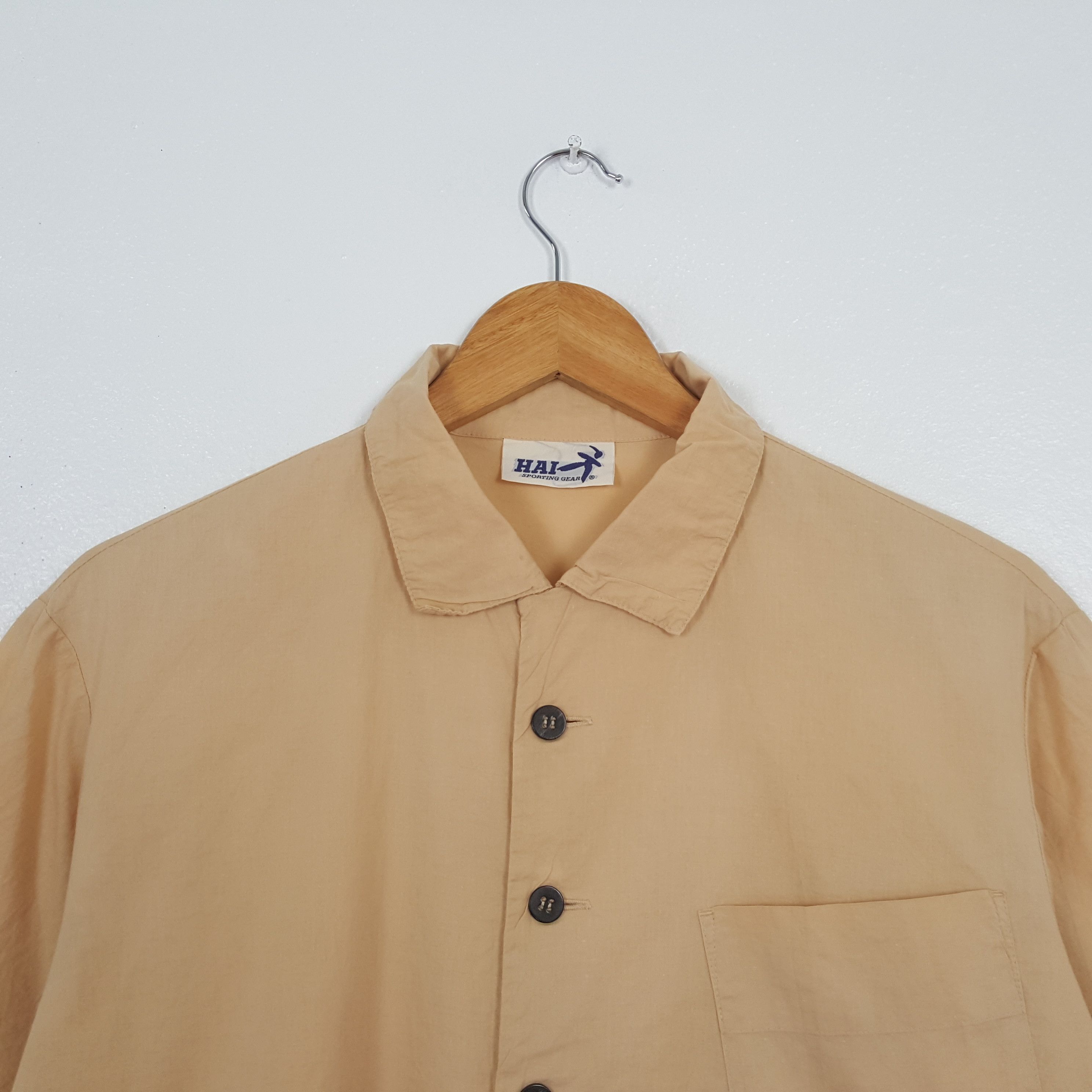 Hai Sporting Gear Vintage Hai Sporting Gear by Issey Miyake Shirt C319N77 Size L / US 10 / IT 46 - 2 Thumbnail