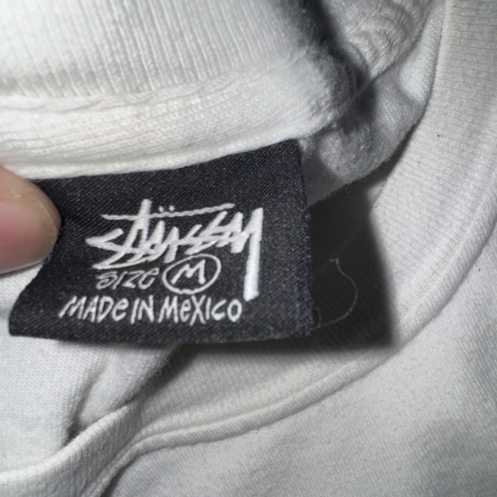 Stussy × Vintage Stüssy “Feel the Energy” Graphic T-Shirt White Size M 21x28 Size US M / EU 48-50 / 2 - 5 Thumbnail