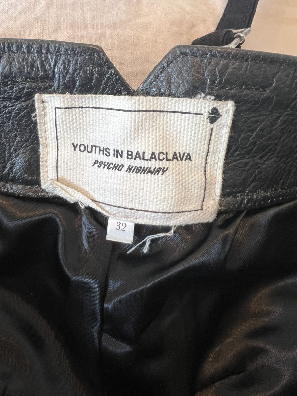 Youths In Balaclava Youths In Balaclava Leather Pants Men’s 32 Size US 32 / EU 48 - 4 Thumbnail