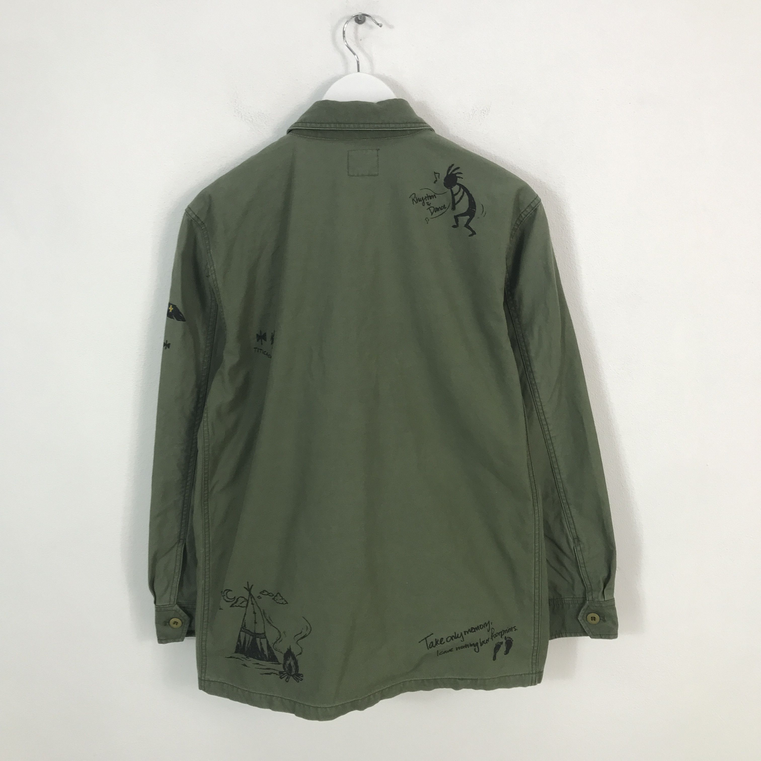 Japanese Brand T.C Army Button Up Jacket Size US M / EU 48-50 / 2 - 3 Thumbnail