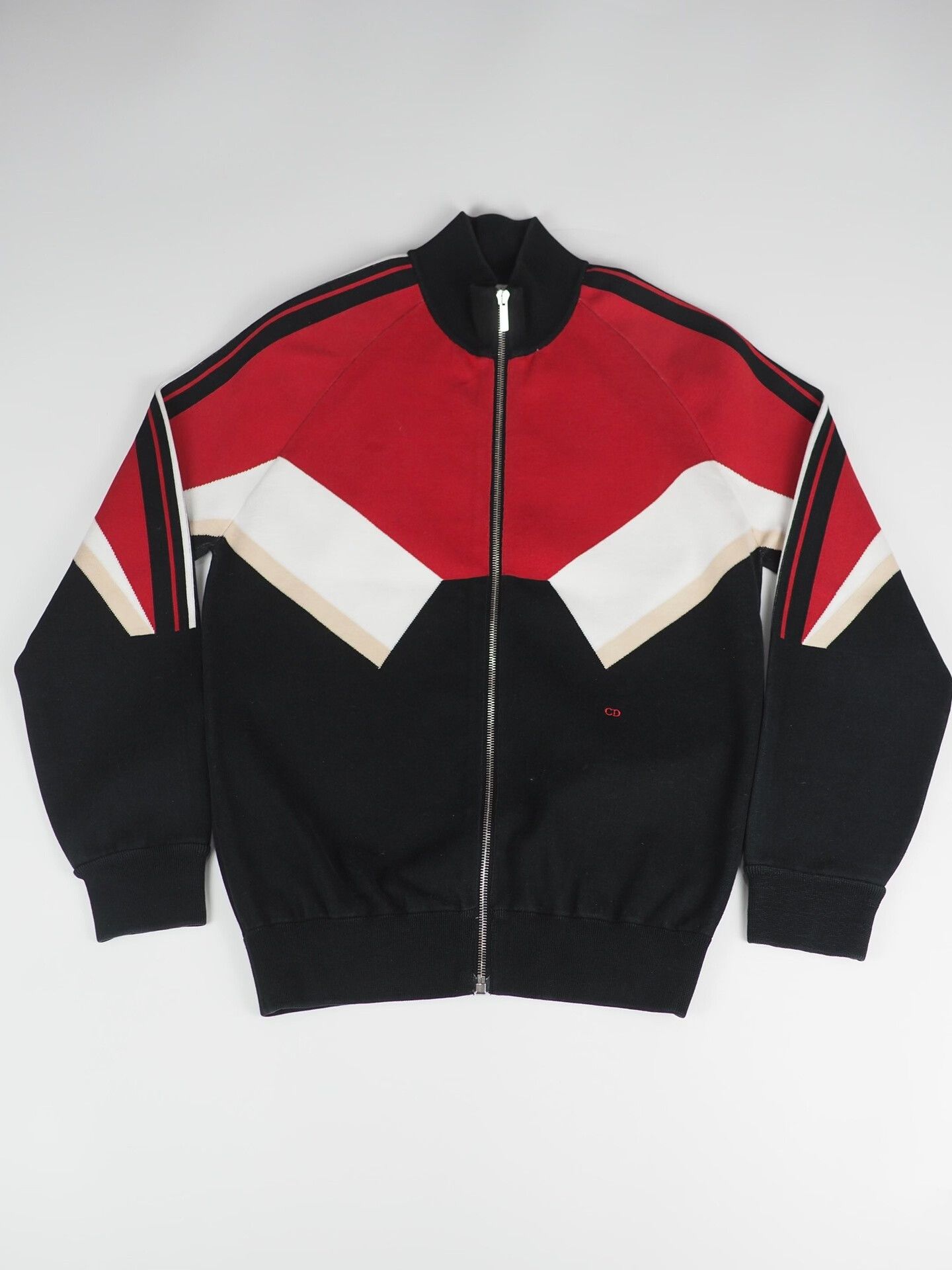 Dior dior red black color block jacket XS Size US XS / EU 42 / 0 - 1 Thumbnail