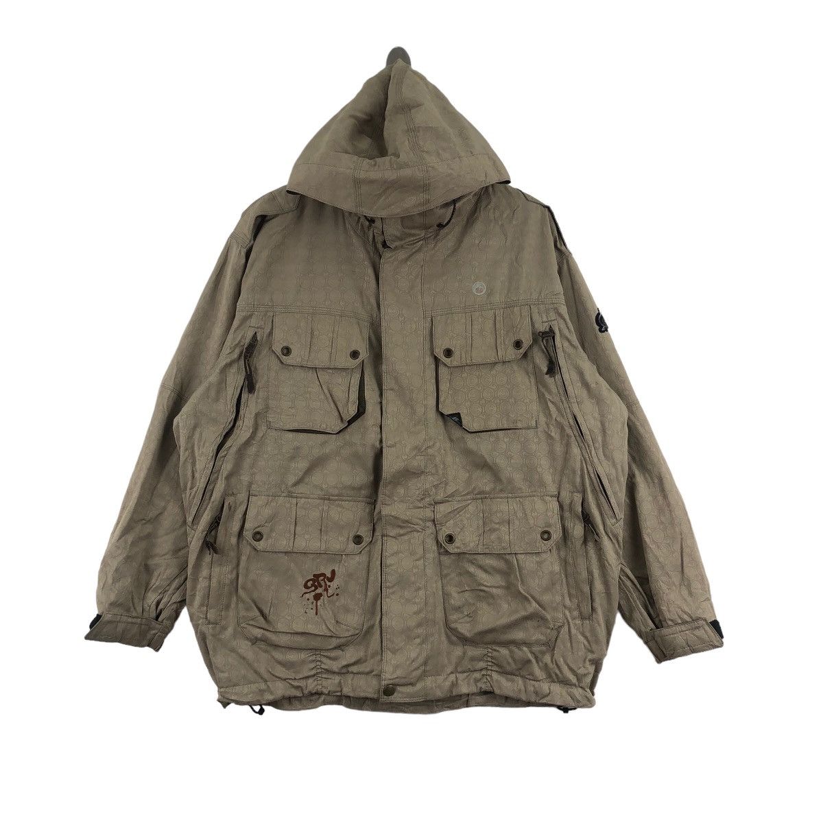 Vintage GRV Gravity Jacket Multipocket Outdoor Gorpcore Ski