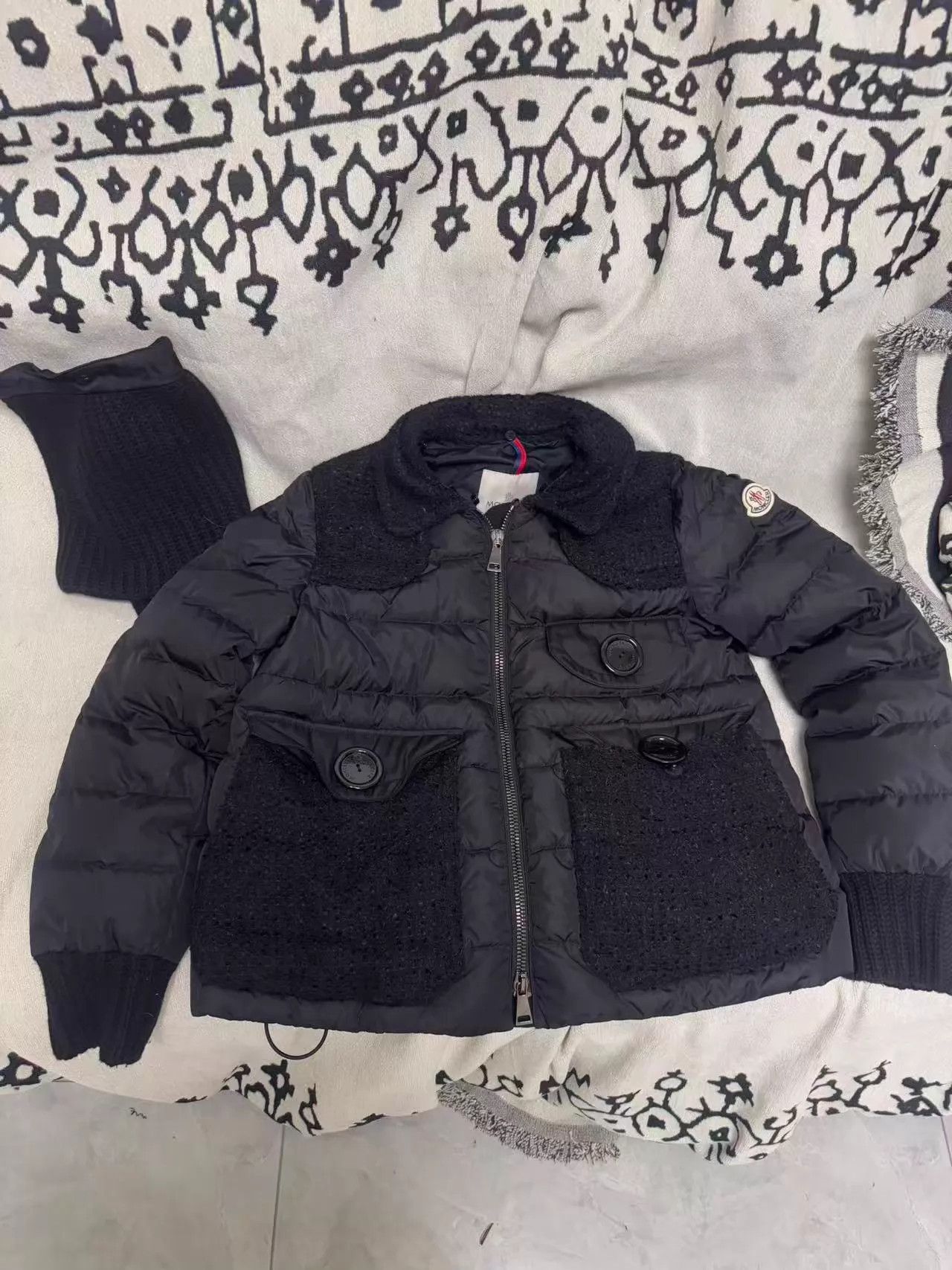 Moncler Moncler Coco Puffer Jacket Size 1 Removable Collar Size S / US 4 / IT 40 - 2 Thumbnail