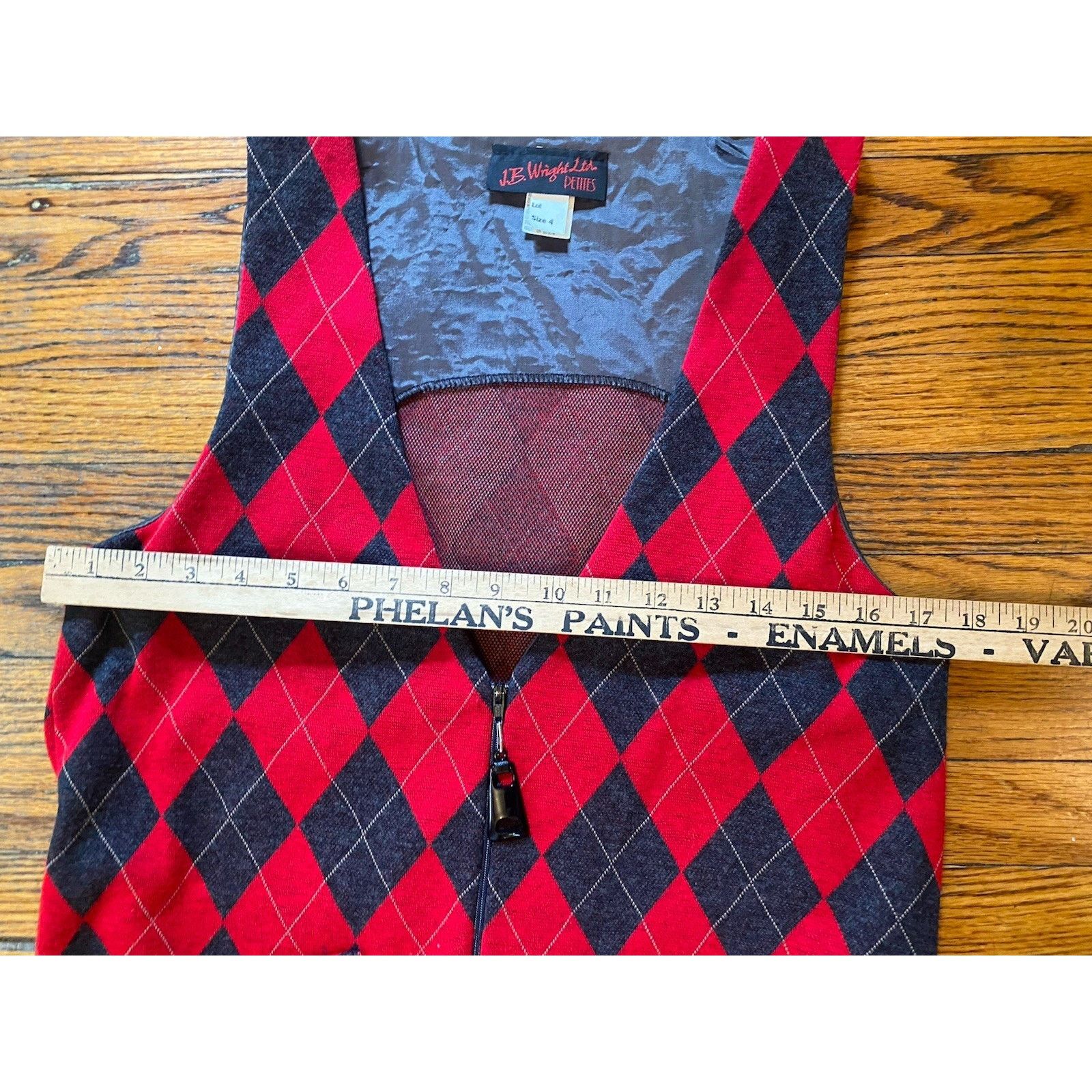 Vintage VTG Jumper Winter Dress Women’s 4 Petite Red Buffalo Size S / US 4 / IT 40 - 6 Thumbnail