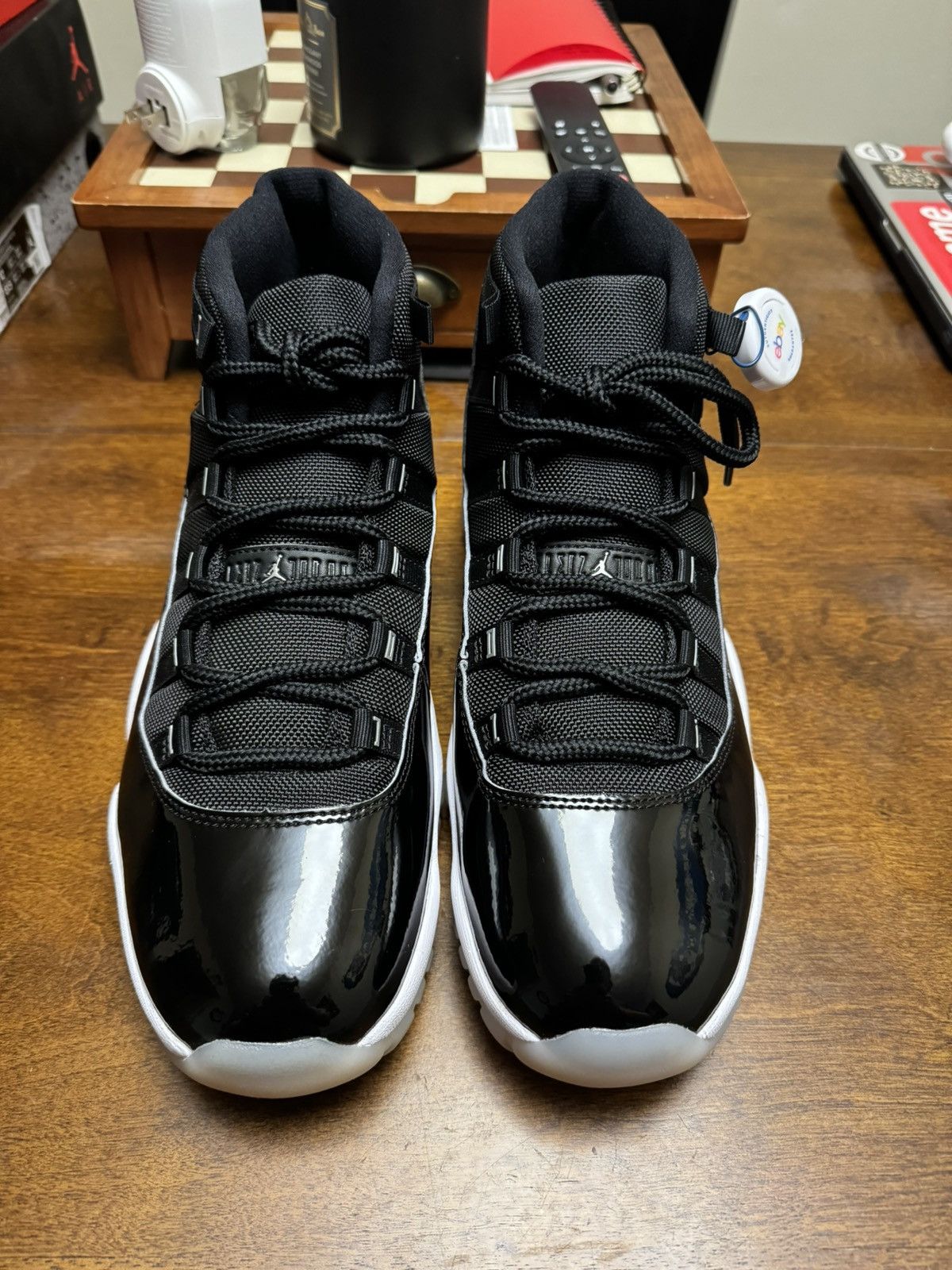 Jordan Brand × Nike Air Jordan 11 Retro “Jubilee 25th Anniversary” Size US 12 / EU 45 - 3 Thumbnail