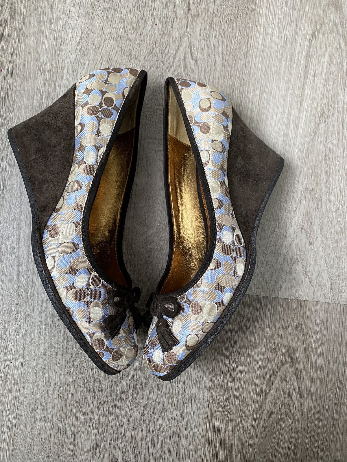 Coach Coach Irene mini C wedges. Size US 8 / IT 38 - 2 Thumbnail