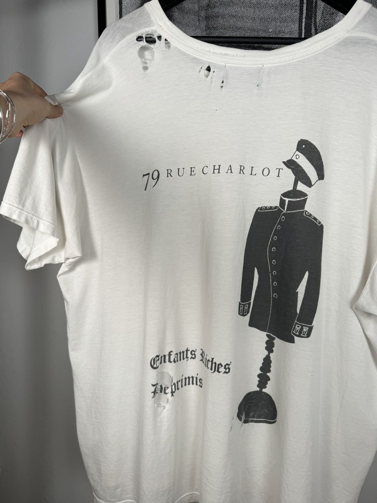 Enfants Riches Deprimes RARE🚭 SS2020 CANCELLED MISPRINT "DEPRIMIS" STORE OPENING TEE Size US XL / EU 56 / 4 - 7 Thumbnail