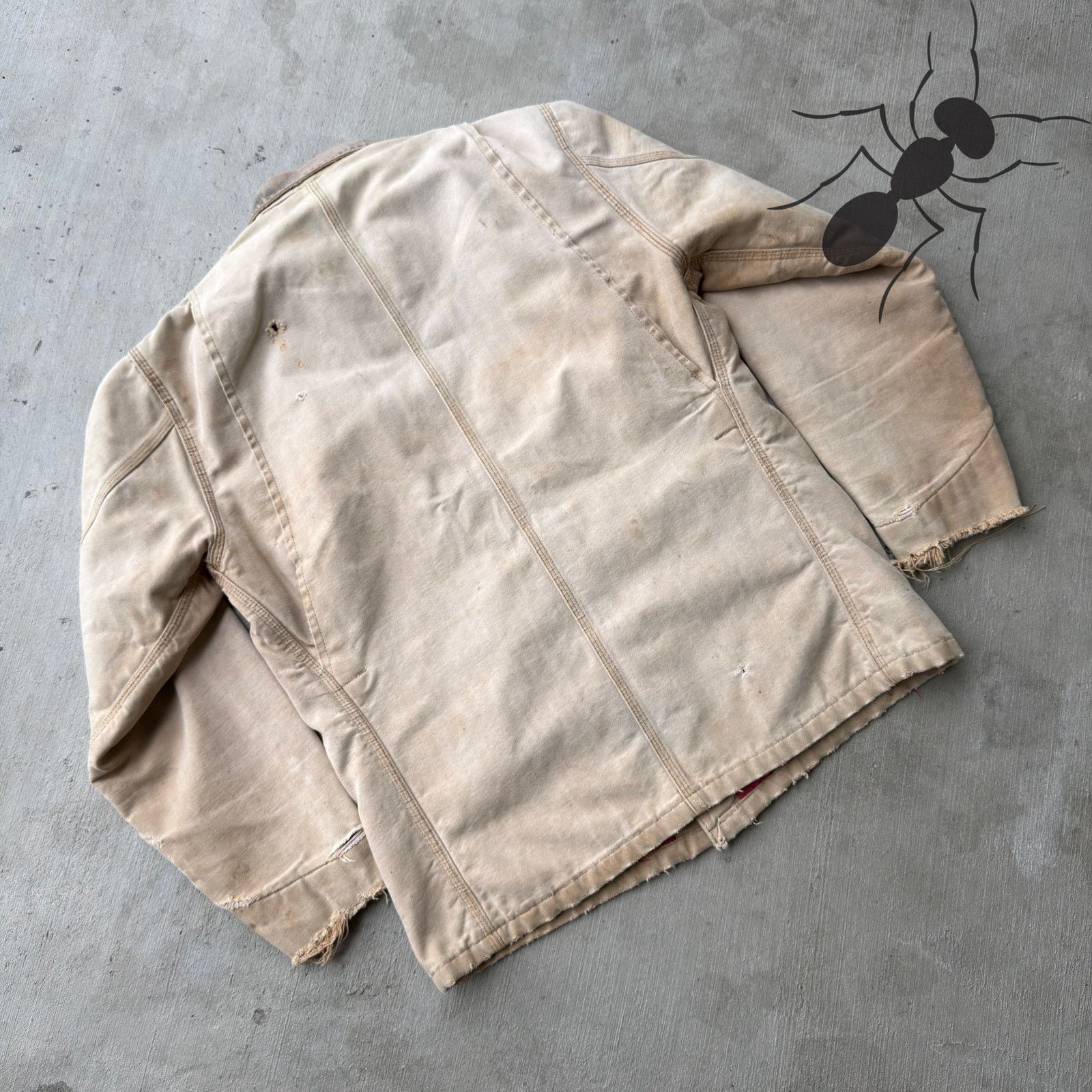 Carhartt × Vintage Carhartt faded brown button up chore work wear jacket Size US M / EU 48-50 / 2 - 6 Thumbnail