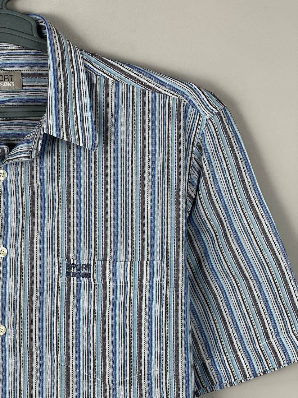 Missoni Missoni Sport Vintage Iconic Striped Knitted Shirt Size US M / EU 48-50 / 2 - 4 Thumbnail