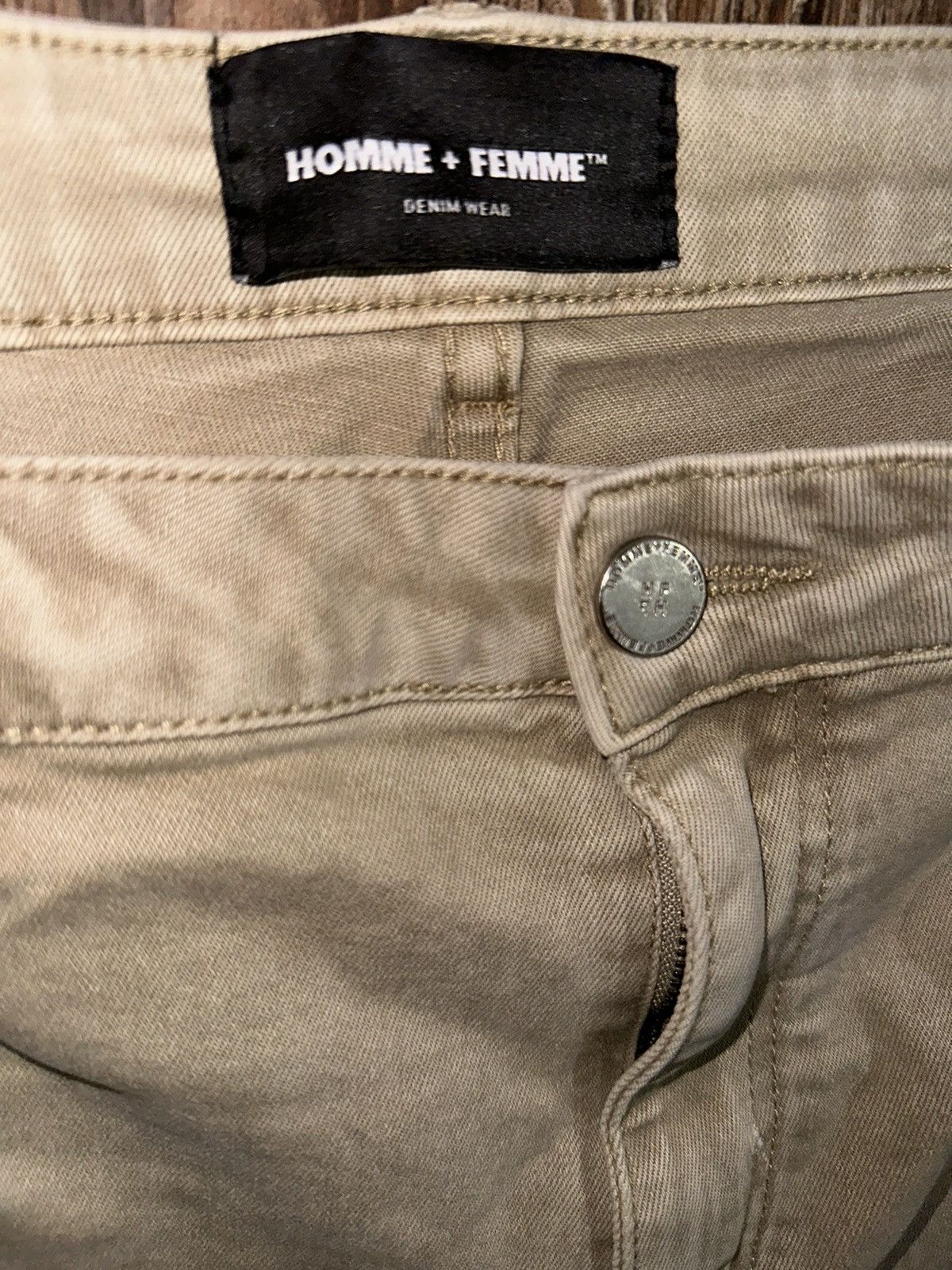 Homme + Femme La Homme femme patch jeans Size US 38 / EU 54 - 5 Thumbnail