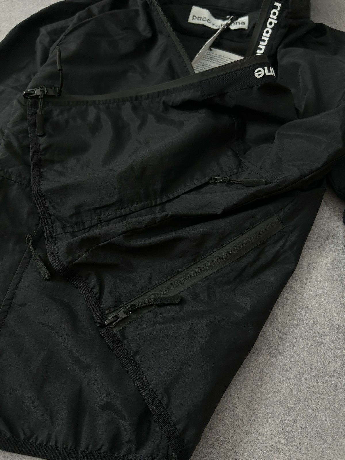 Paco Rabanne Paco Rabanne Nylons wind breaker black women’s size M Size M / US 6-8 / IT 42-44 - 8 Thumbnail
