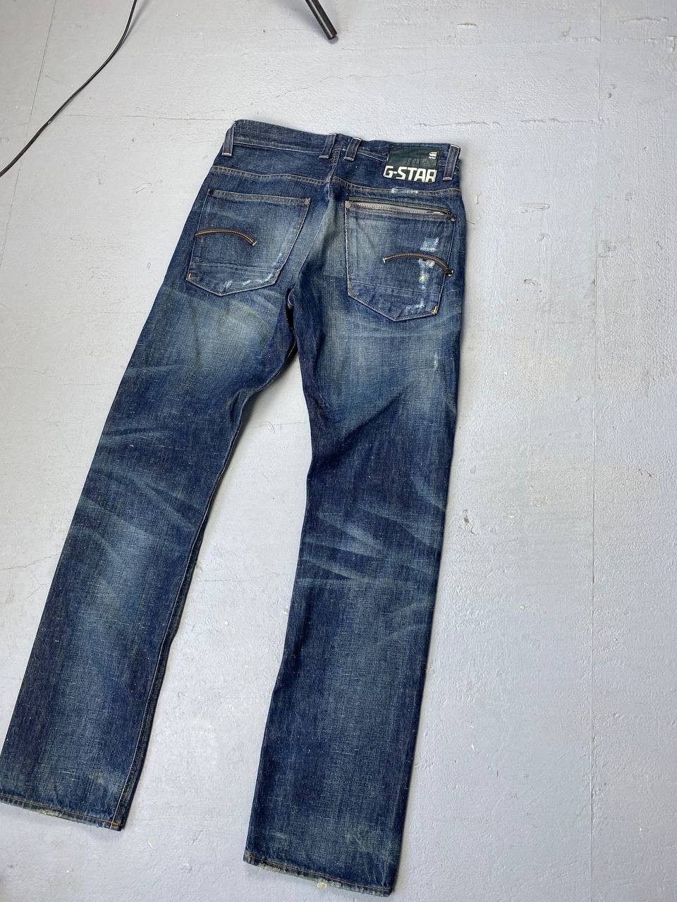 G-Star × Vintage G Star Raw Vintage Denim jeans size 31/34 big logo Size US 31 - 10 Thumbnail