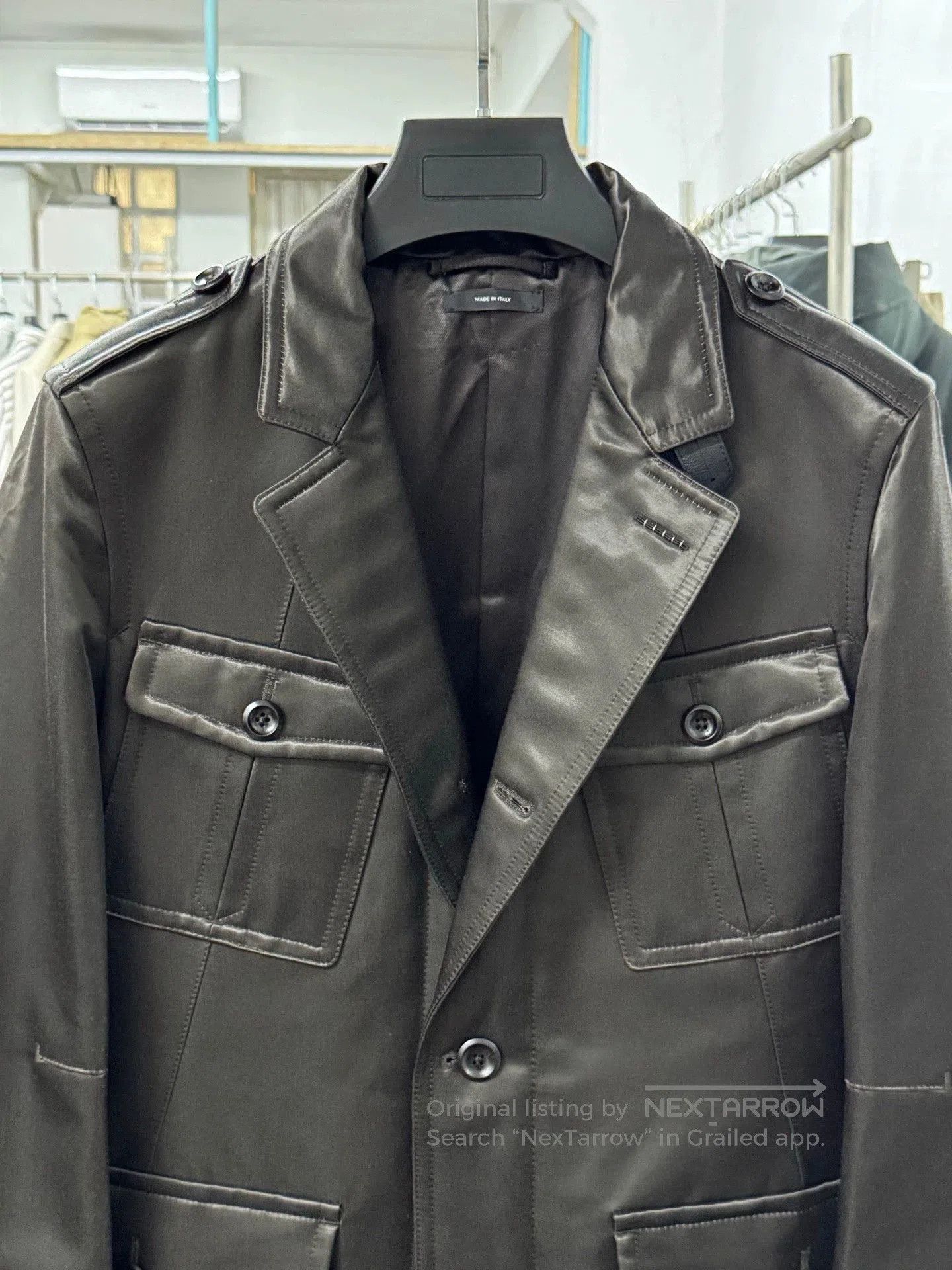 Tom Ford tom ford men's brown jacket with pockets. Size US M / EU 48-50 / 2 - 2 Thumbnail