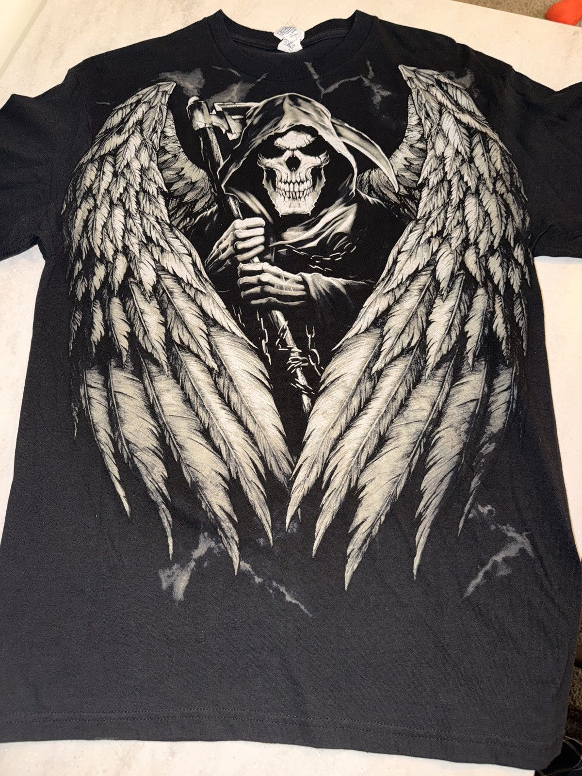 Delta Vintage Grim Reaper tee Size US L / EU 52-54 / 3 - 1 Thumbnail