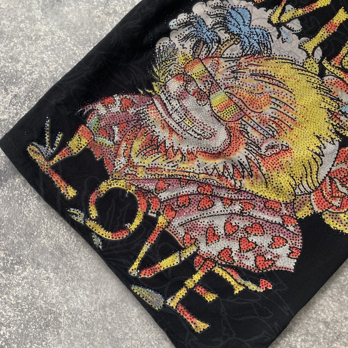 Ed Hardy Vintage Ed Hardy by Christian Audigier y2k overprinted tee Size US M / EU 48-50 / 2 - 4 Thumbnail