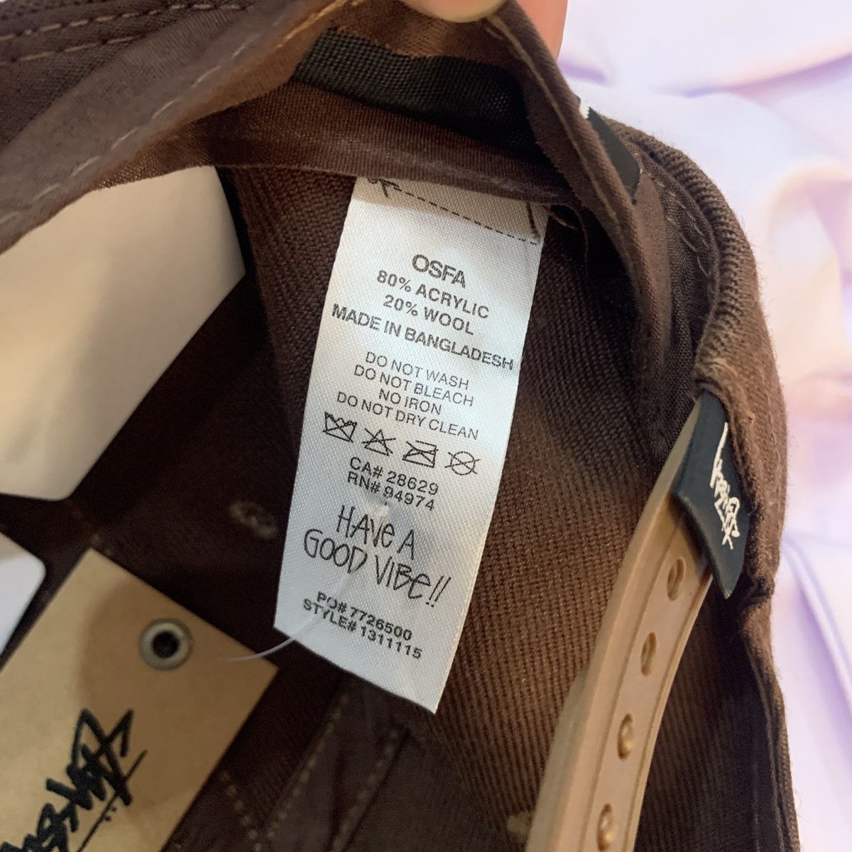 Stussy Stussy Big Link Low Pro Cap Size ONE SIZE - 6 Thumbnail