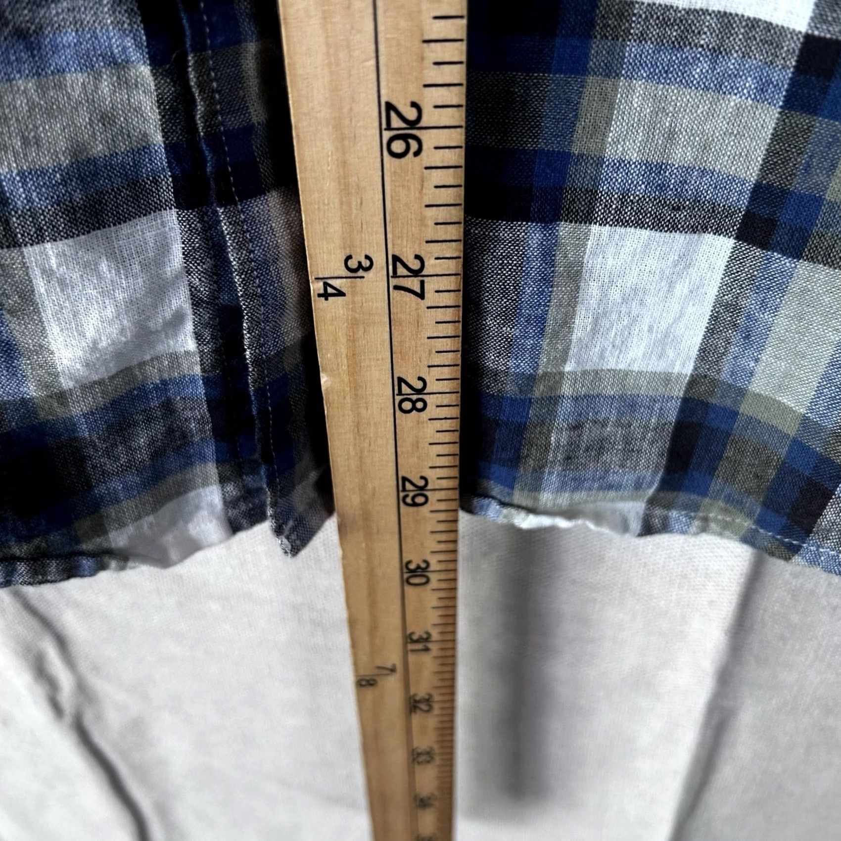 Rodd & Gunn Rodd & Gunn Mens Blue Plaid Button-Down Shirt Sports Fit L Size US L / EU 52-54 / 3 - 6 Thumbnail