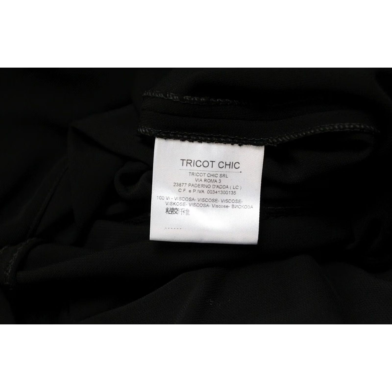 Vintage Tricot Chic Trousers Women's US 12 Wide Leg Stretchy Pull On Belted Black Size 34" / US 12 / IT 48 - 7 Thumbnail