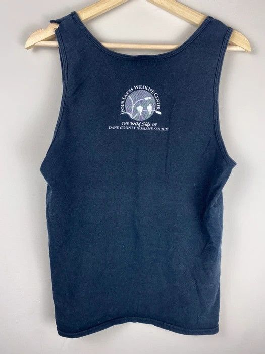 Vintage Vintage Bald Eagle Conservation Tank Top Size US S / EU 44-46 / 1 - 1 Thumbnail