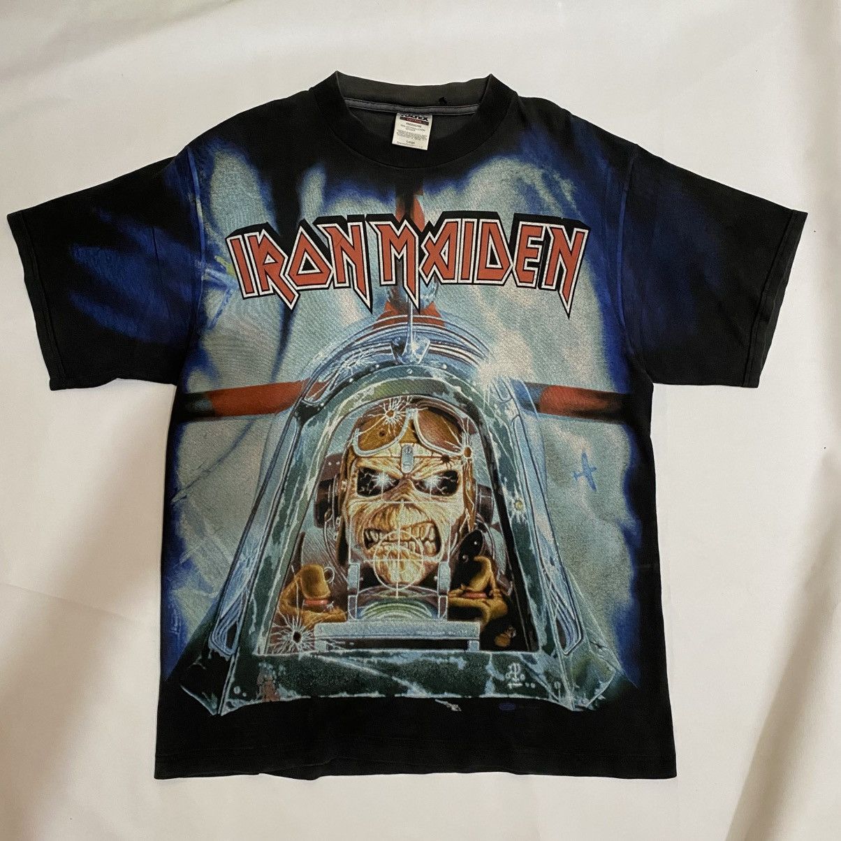 Band Tees Vintage rare Iron Maiden tshirt band metallica slayer Size US L / EU 52-54 / 3 - 1 Thumbnail