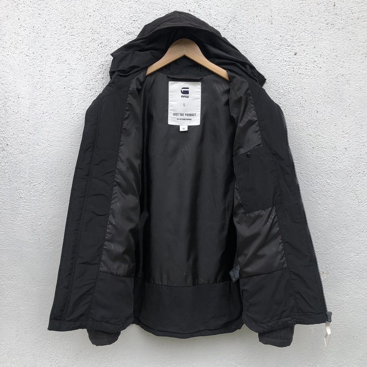 G-Star G-STAR RAW Quilted Hooded Long Jacket Men’s Size US L / EU 52-54 / 3 - 3 Thumbnail