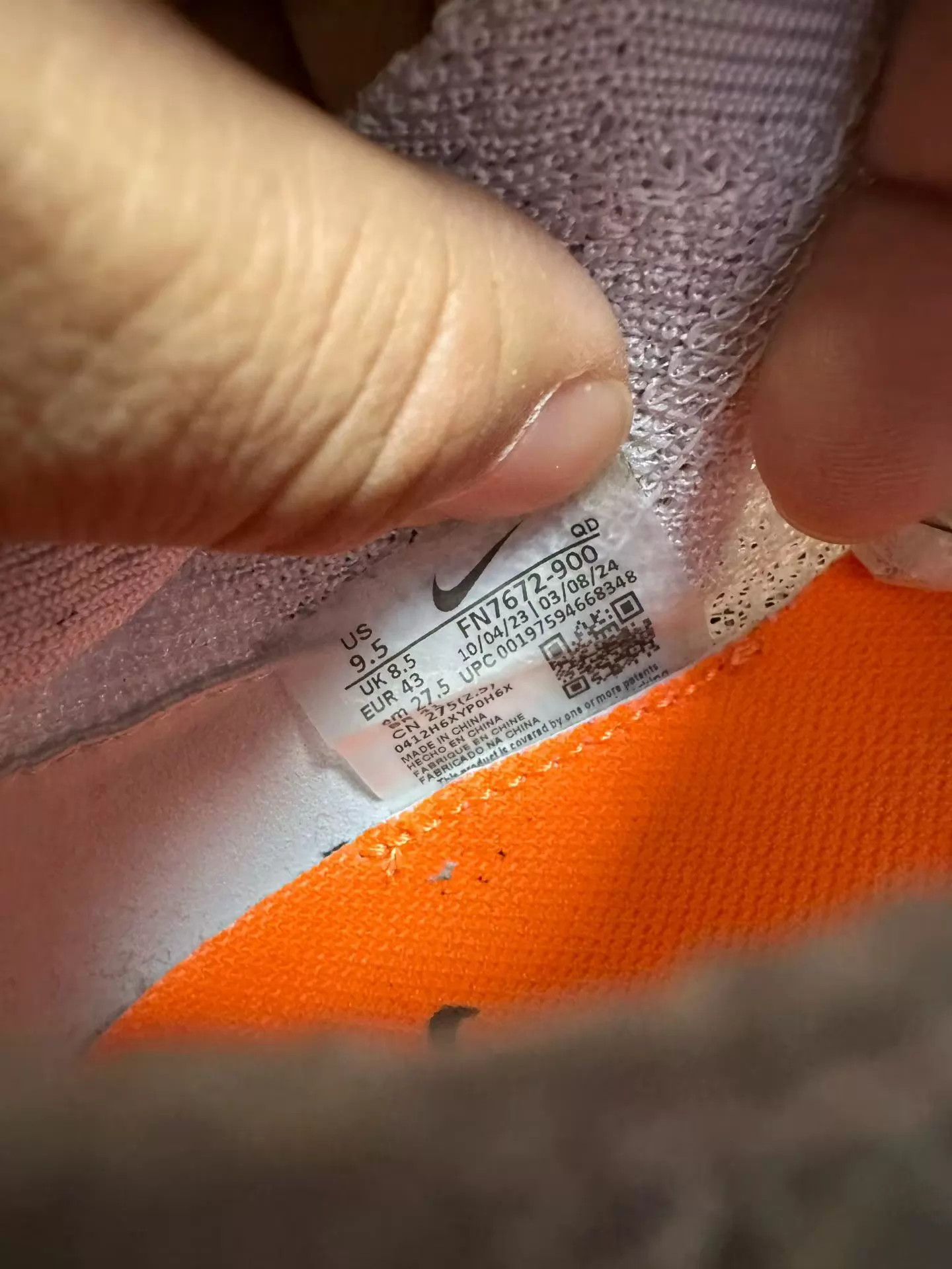 Nike Nike Air Zoom Alphafly Next% 3 White Orange 43 2x Size US 10 / EU 43 - 9 Thumbnail
