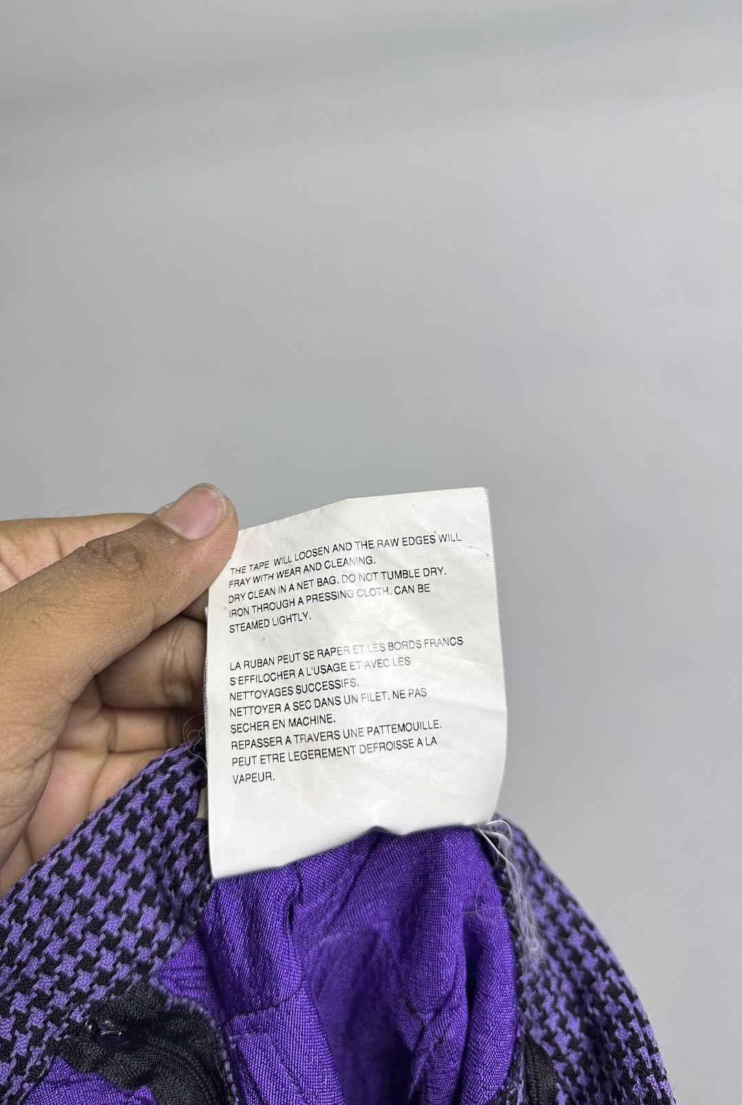 Comme des Garcons 00’s Army Camo Purple Skirt Comme Des Garcons Size 29" - 10 Thumbnail