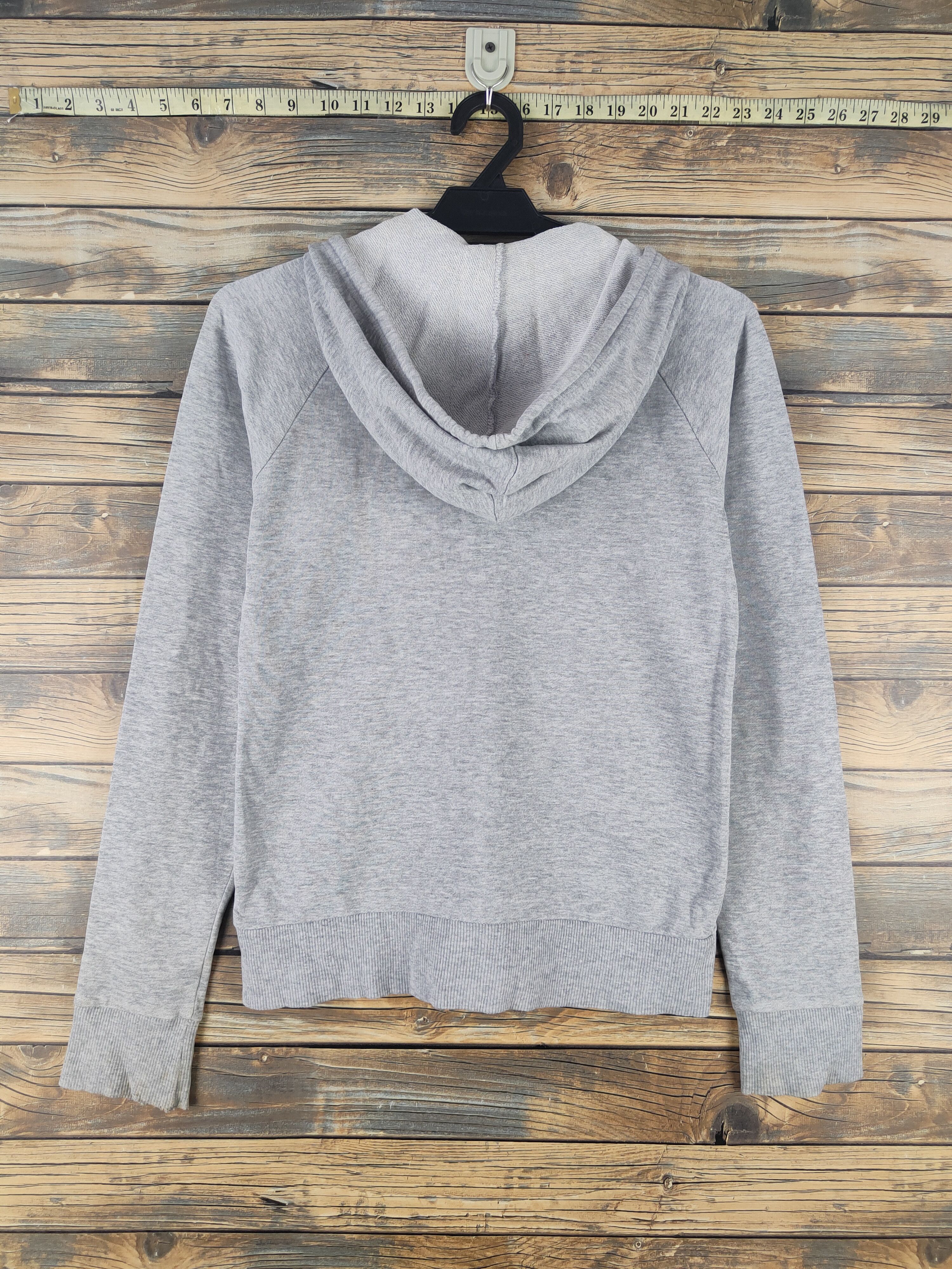 Adidas DL Adidas Gray Hoodie Sweaters #1683 Size S / US 4 / IT 40 - 8 Thumbnail