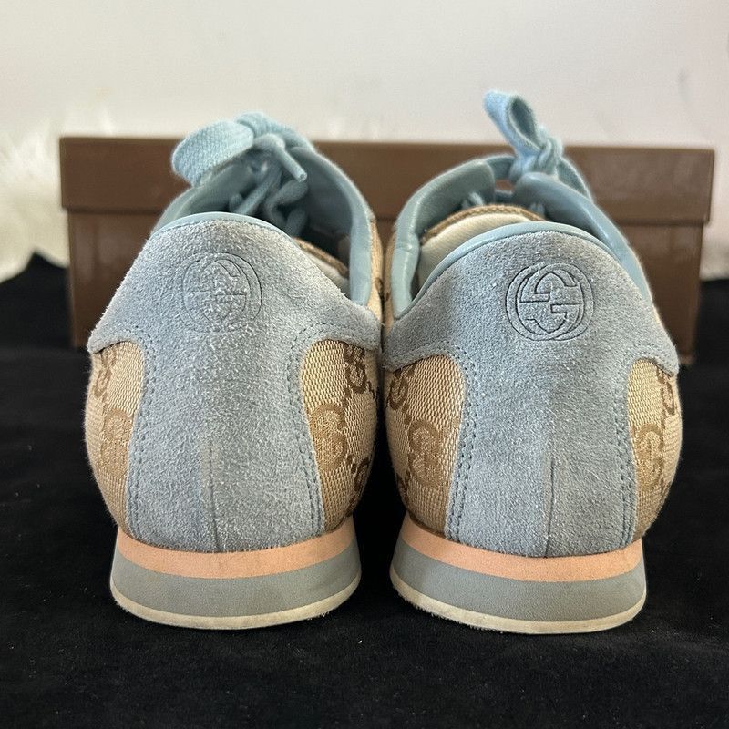 Gucci Gucci Color Block Logo Casual Sneakers -2508 Size US 6.5 / EU 39-40 - 3 Thumbnail