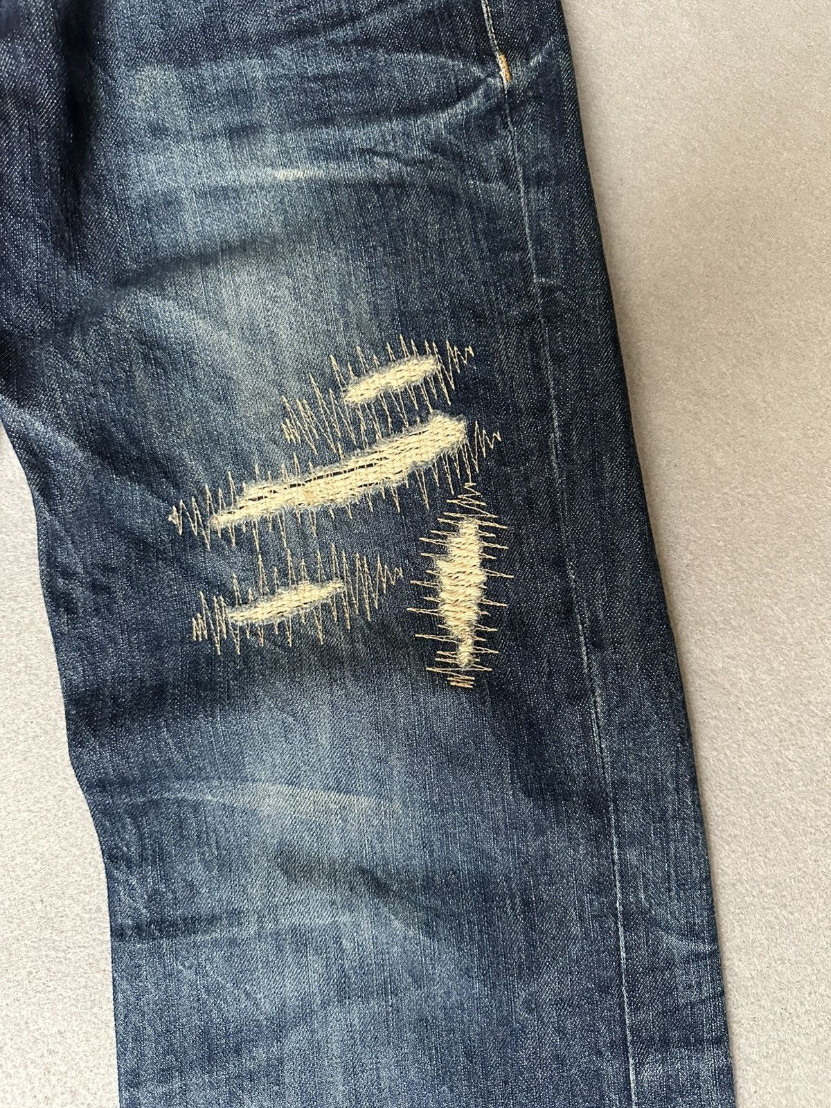 Japanese Brand Red Peppers Japan Distressed Denim Size US 32 / EU 48 - 8 Thumbnail