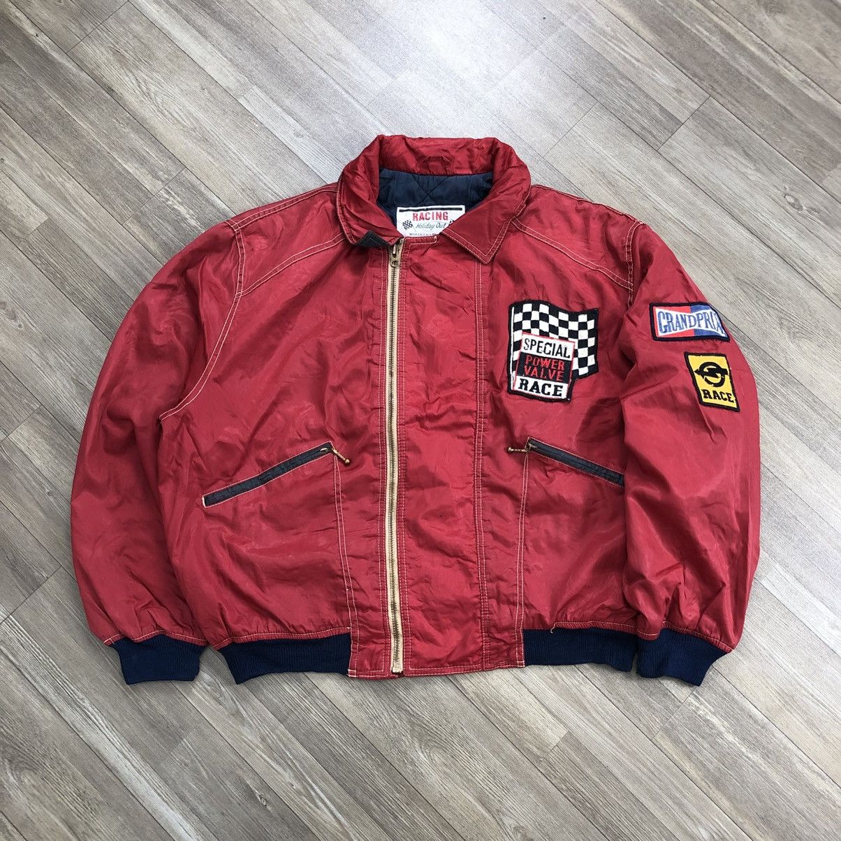 Formula 1 × Vintage Vintage Formula 1 World Championship Racing Bomber Jacket Size US L / EU 52-54 / 3 - 1 Thumbnail