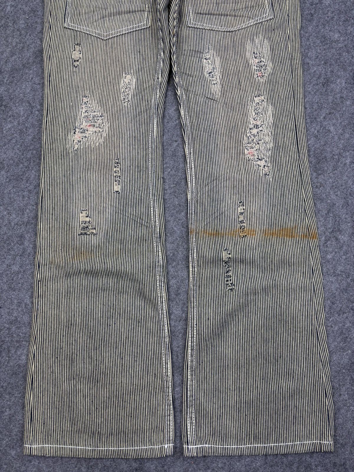 Seditionaries 💥Flare💥Risot Hickory Boro Distressed Multipocket Pant F719 Size US 31 - 4 Thumbnail
