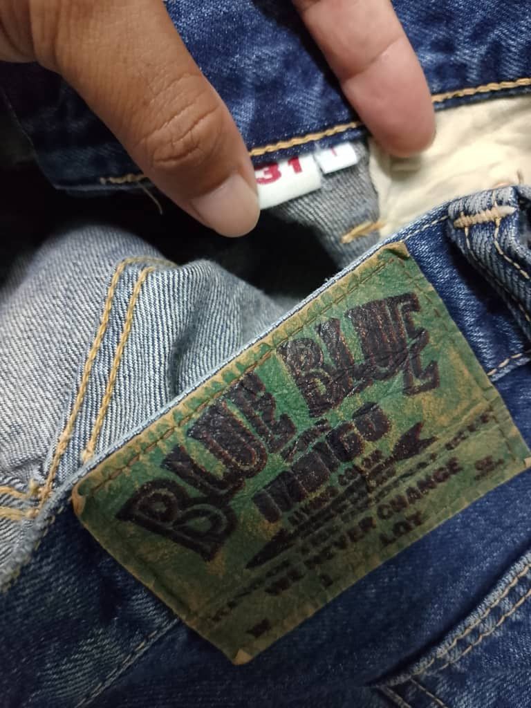Blue Blue Japan Blue Blue Japan x Iron Heart x HR Market Blue Denim Jeans Size US 30 / EU 46 - 5 Thumbnail