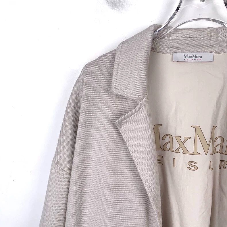 Max Mara Max Mara Apricot lapel long-sleeved cardigan jacket Size M / US 6-8 / IT 42-44 - 3 Thumbnail
