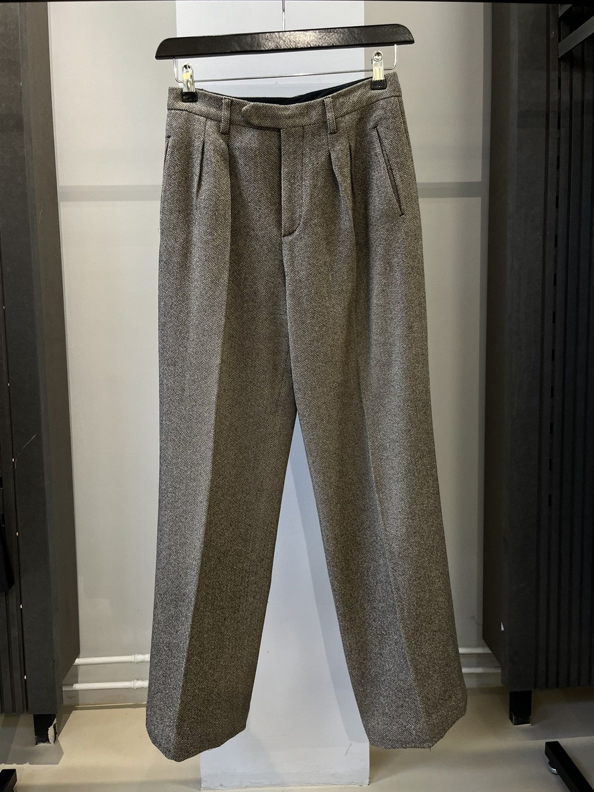 image of Jean Paul Gaultier Heavy Wool Pants, Women's (Size 27)