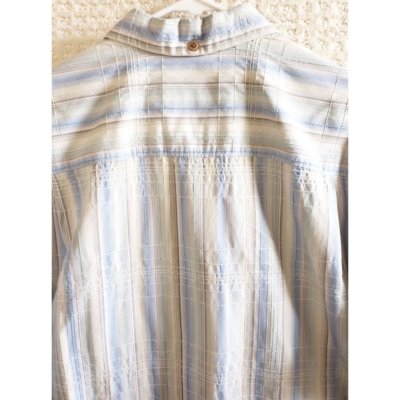 Tommy Bahama Tommy Bahama Shirt Button-Up Striped Adult Large Pink Multicolor Silk Blend Mens Casual Classic Beach Hawaiian Size US L / EU 52-54 / 3 - 6 Thumbnail