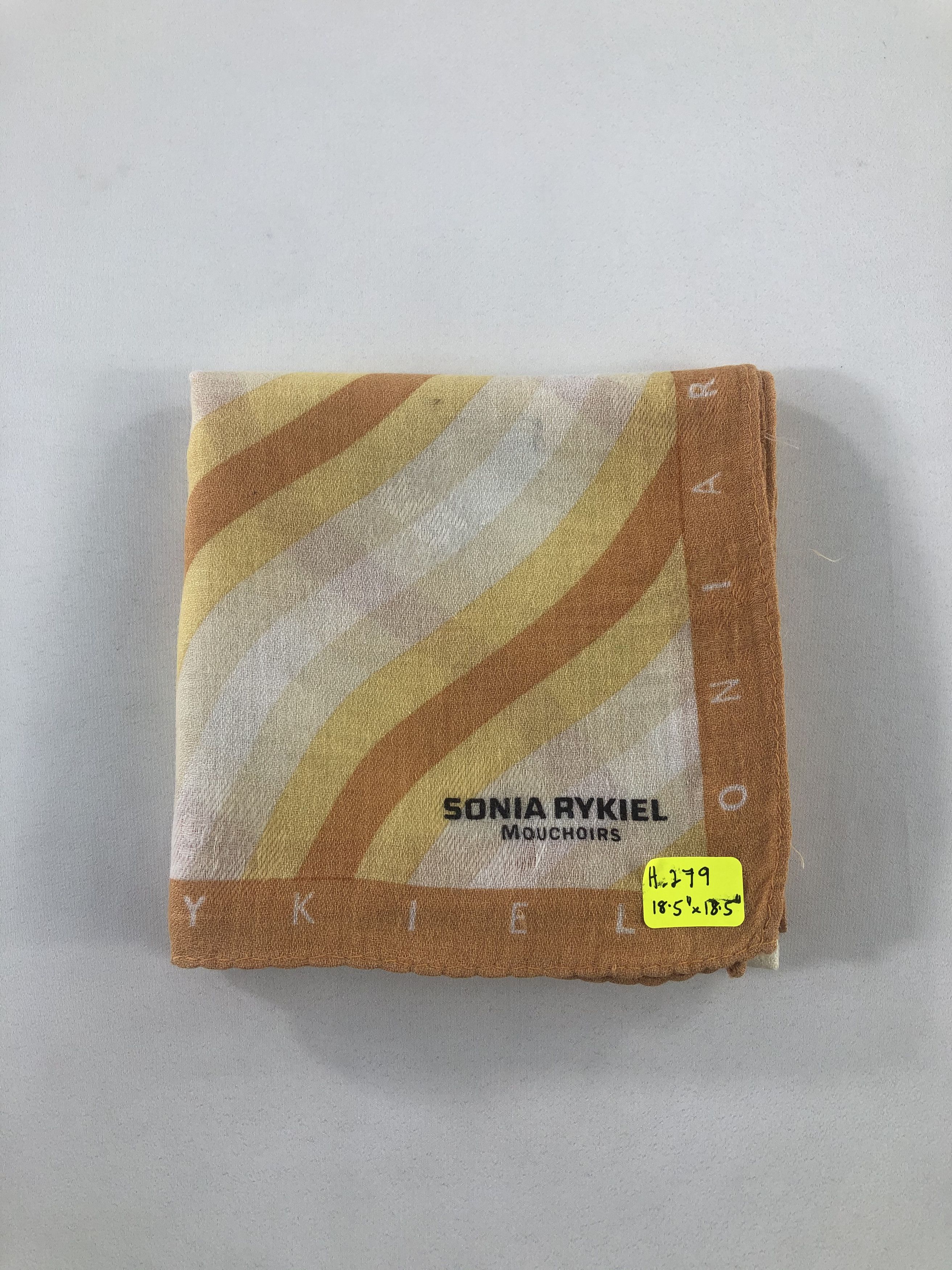 Sonia Rykiel × Vintage Sonia Rykiel Mouchoirs Handkerchief / Bandana / Neckerchief Size ONE SIZE - 4 Thumbnail