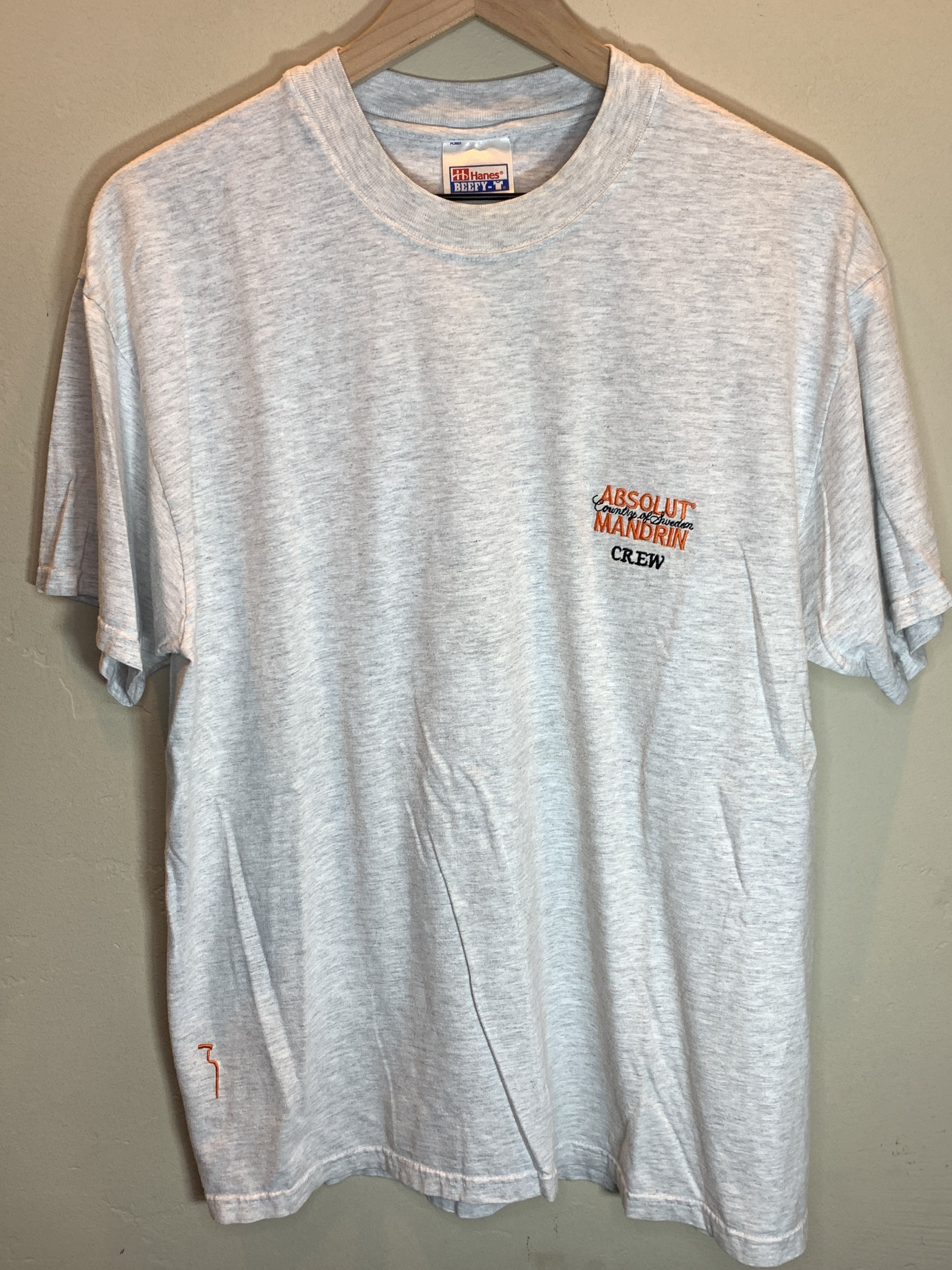 Vintage *RARE* Vintage 90’s Absolut Mandrin Crew Vodka T-Shirt - L Size US L / EU 52-54 / 3 - 1 Thumbnail