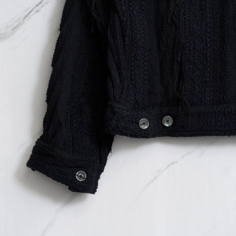 Song For The Mute Song For The Mute Fringe Jacket Coat Size US S / EU 44-46 / 1 - 5 Thumbnail