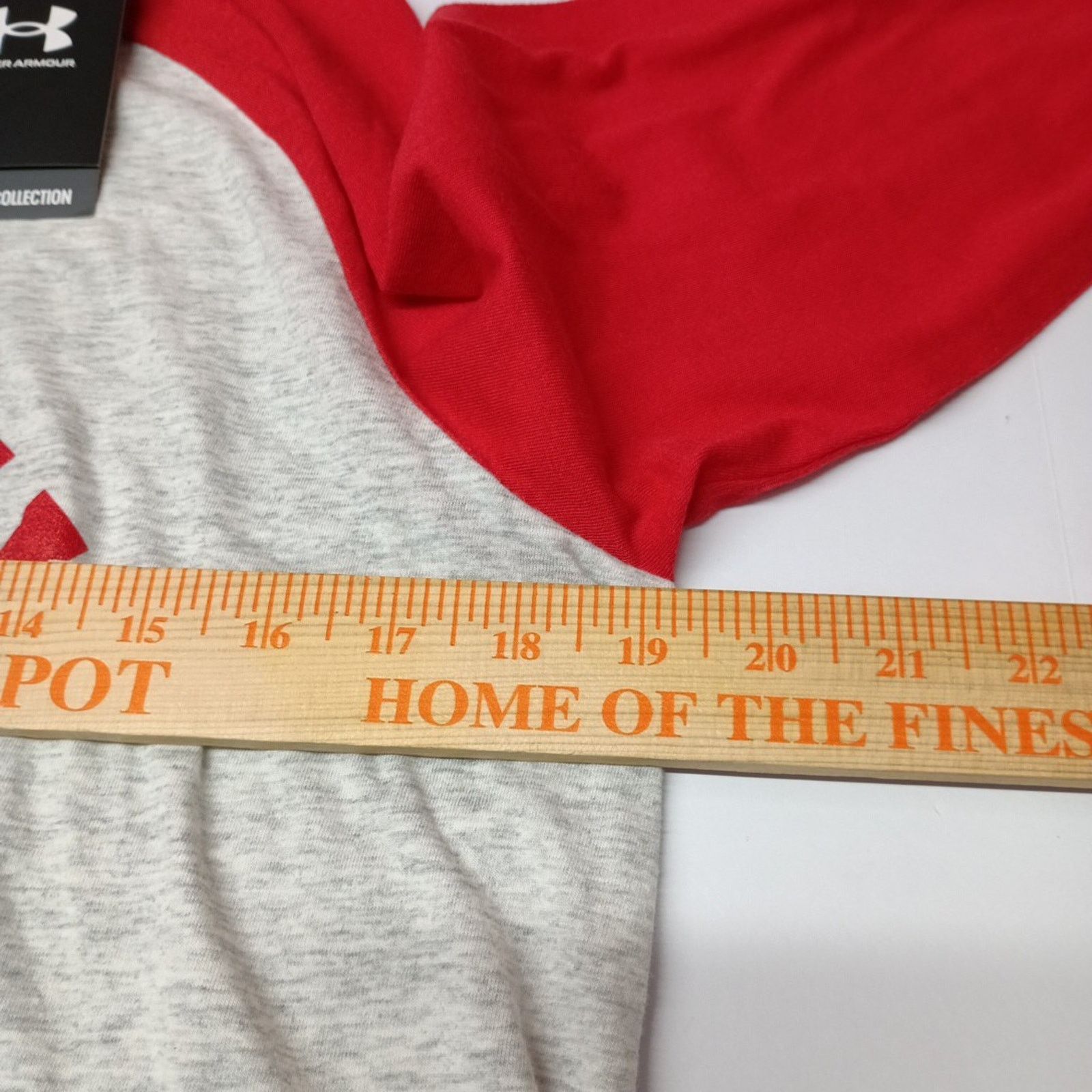 Under Armour Utah Utes Gray Red Under Armour T-shirt Women's Size S Loose Size S / US 4 / IT 40 - 4 Thumbnail
