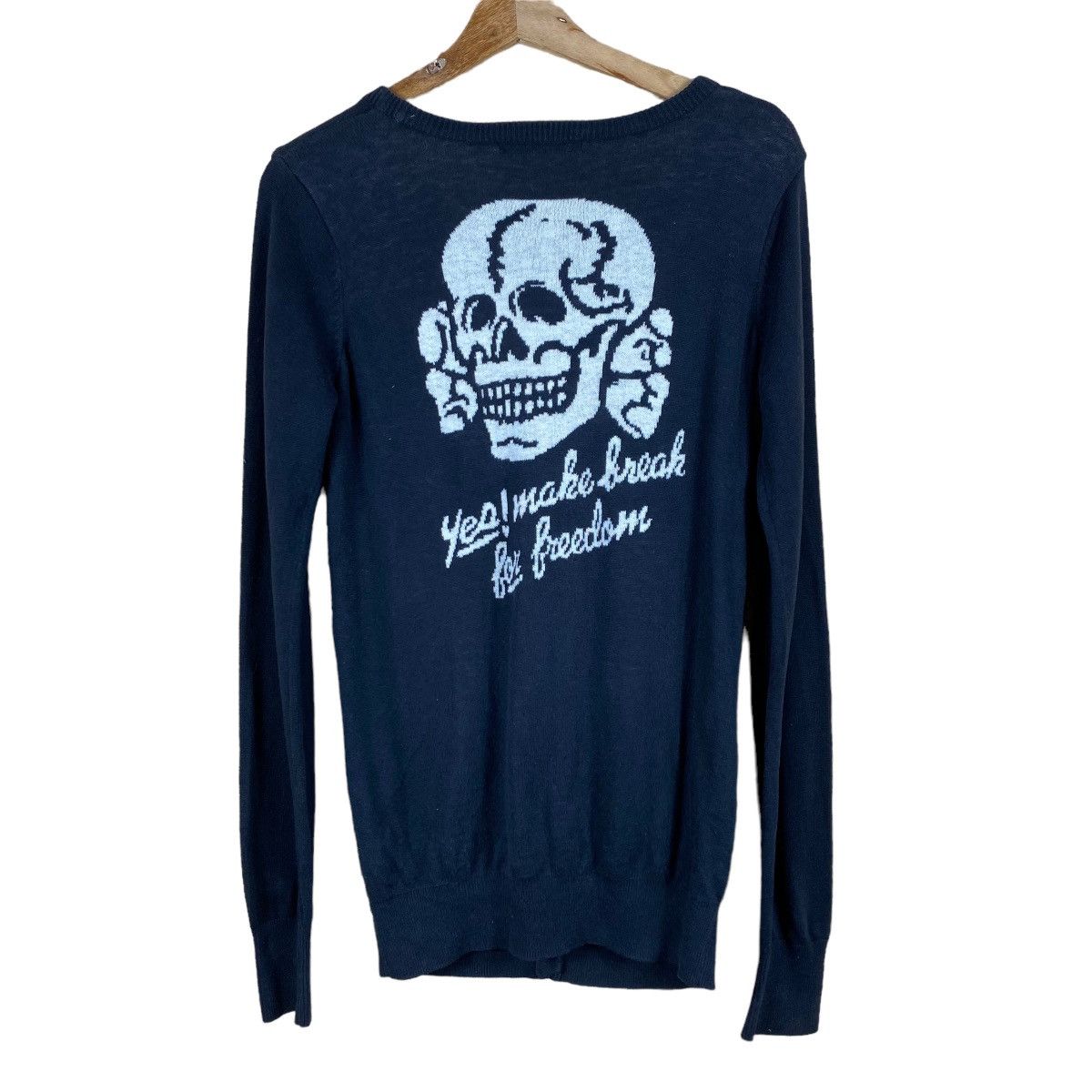 MOUSSY MOUSSY JAPAN WITCHES SABBATH SKULL CARDIGAN Size US M / EU 48-50 / 2 - 1 Thumbnail