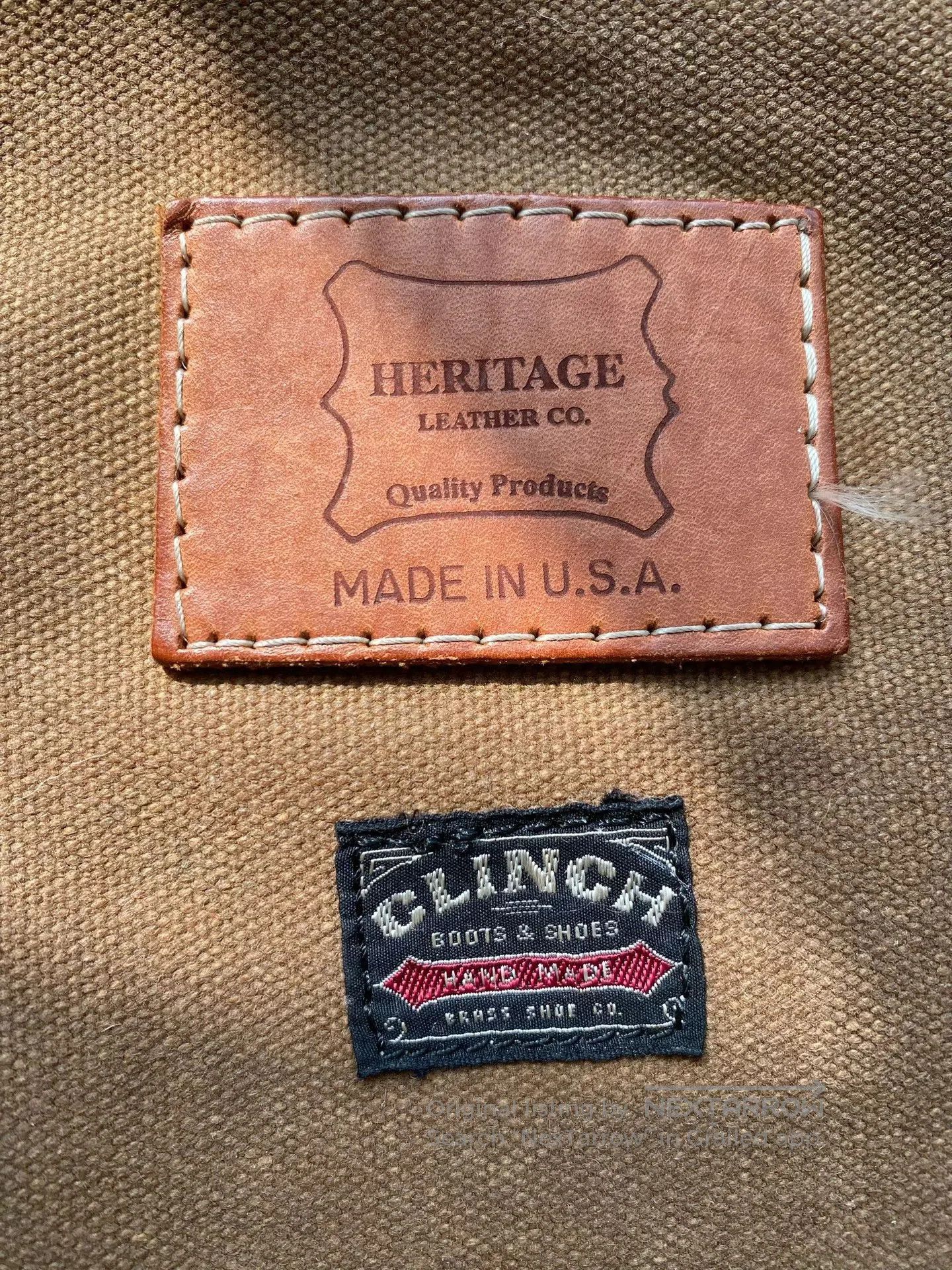 CINCH Clinch Limited Brass Canvas Bag. Size ONE SIZE - 3 Thumbnail