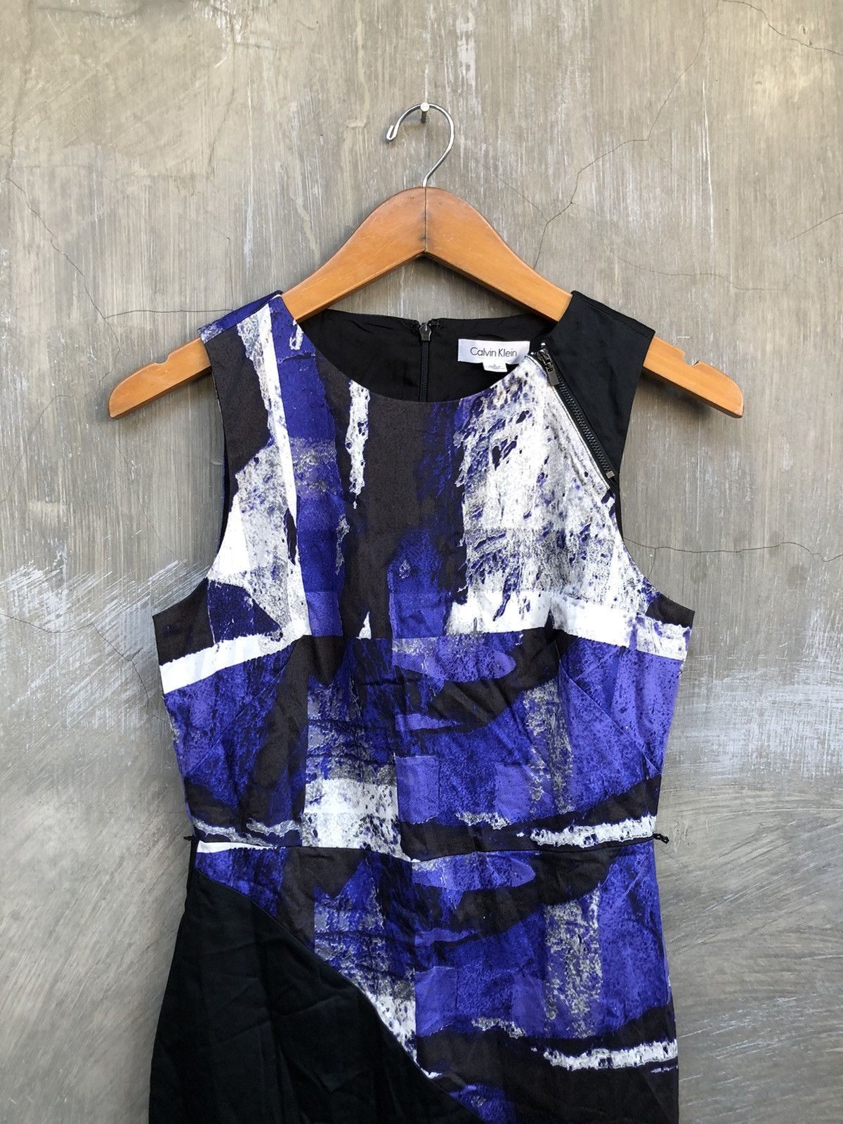 Calvin Klein Calvin Klein Abstract Midi Dress Size S / US 4 / IT 40 - 2 Thumbnail