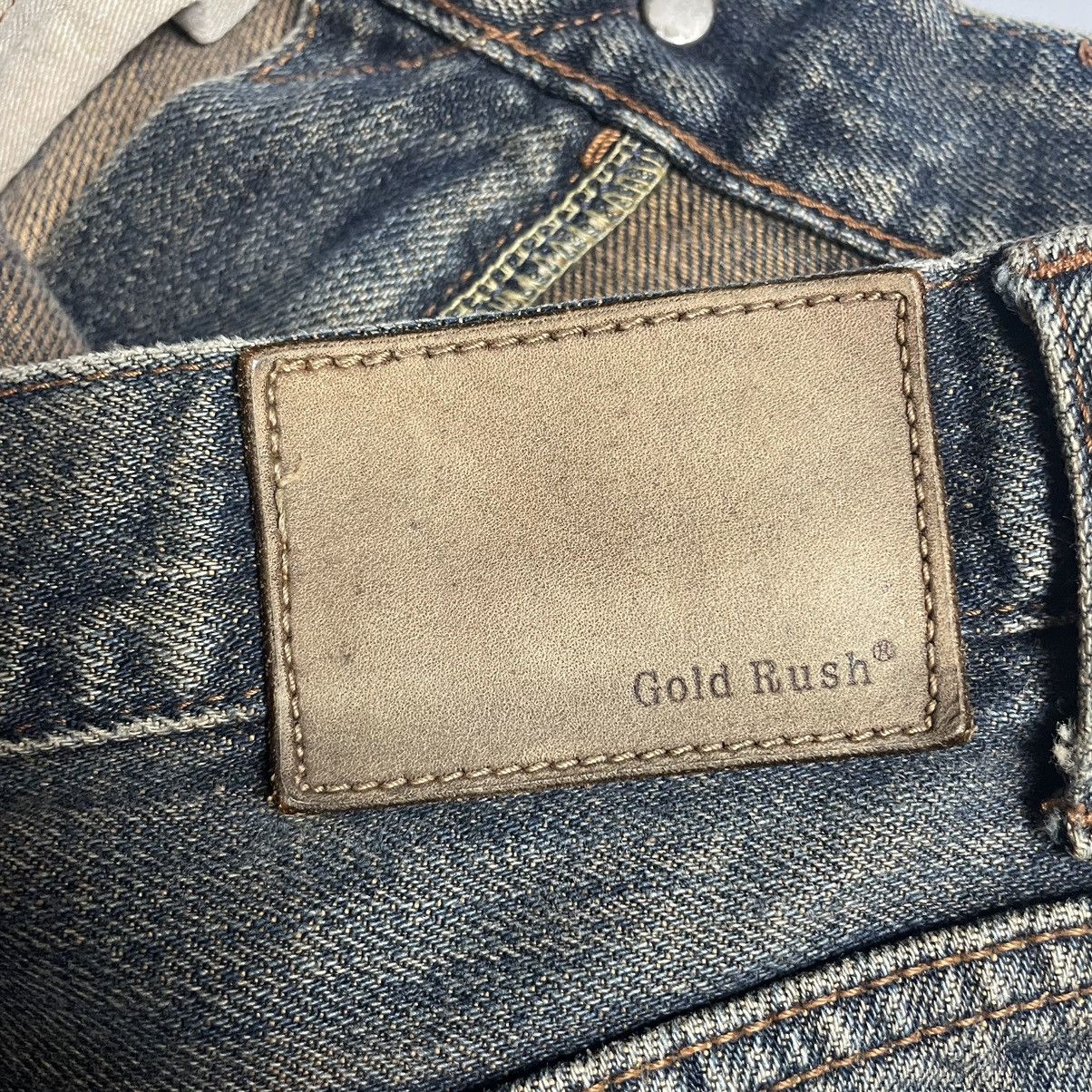 If Six Was Nine 🇯🇵 VINTAGE GOLD RUSH RUSTY MUD WASHED DENIM PANTS Size US 30 / EU 46 - 18 Thumbnail