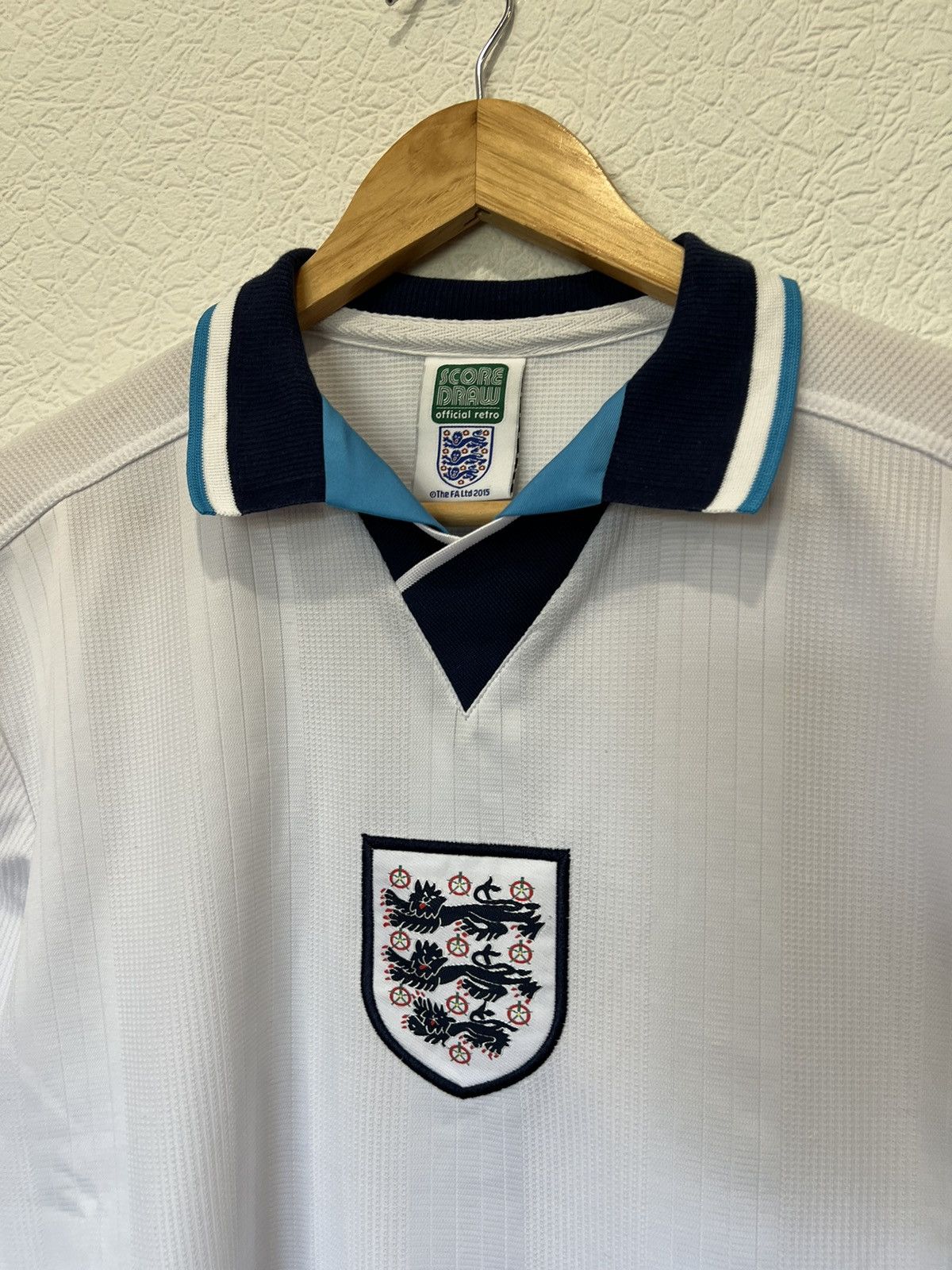 Vintage SHEARER Umbro England 90’s Home Kit Soccer Jersey Size US M / EU 48-50 / 2 - 3 Thumbnail