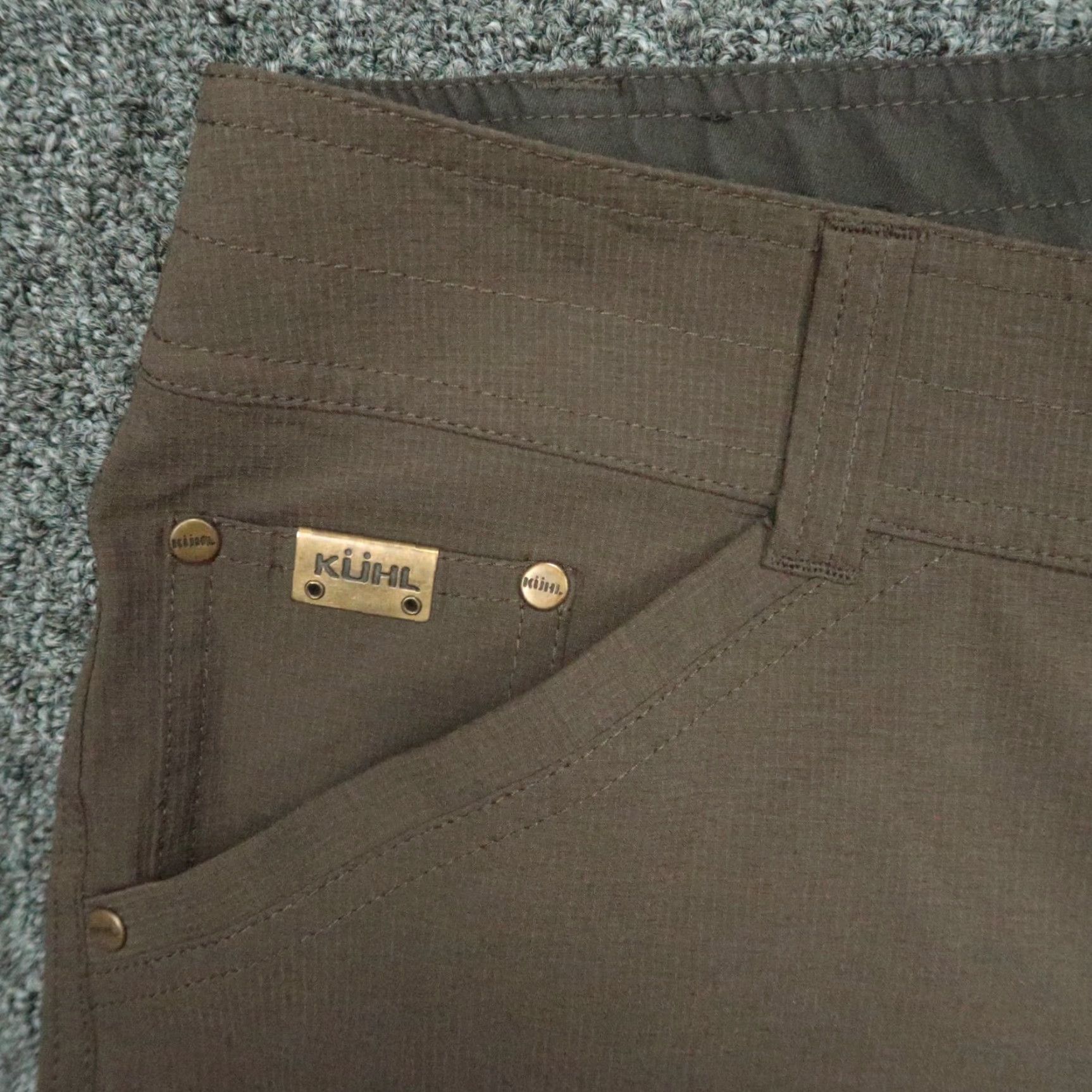 Vintage **Kuhl Mens 40x32 Brown Hiking Pants 5-Pocket Regular Fit** User: Kuhl Mens 40x32 Brown Hiking Pants 5-Pocket Regular Fit Size US 40 / EU 56 - 3 Thumbnail