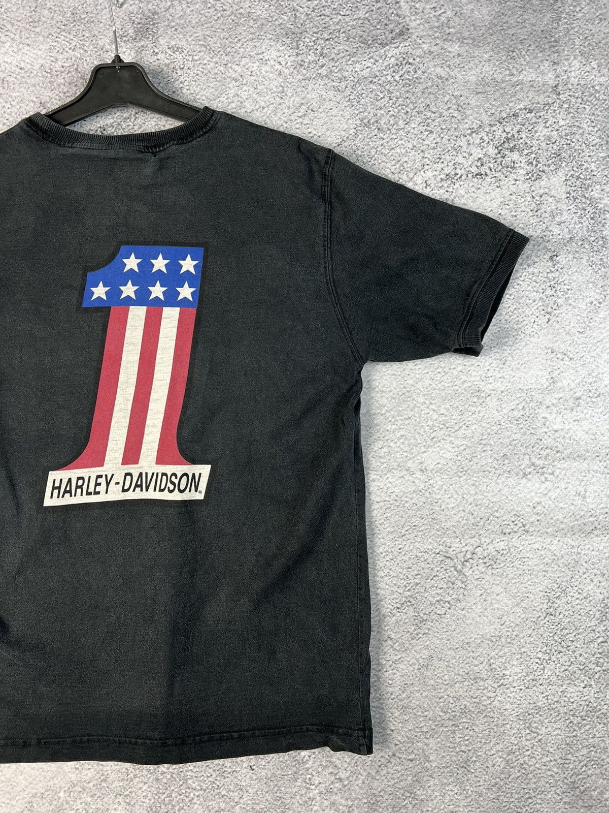 Harley Davidson × Vintage Vintage Harley Davidson USA biker T-shirt Size US M / EU 48-50 / 2 - 5 Thumbnail