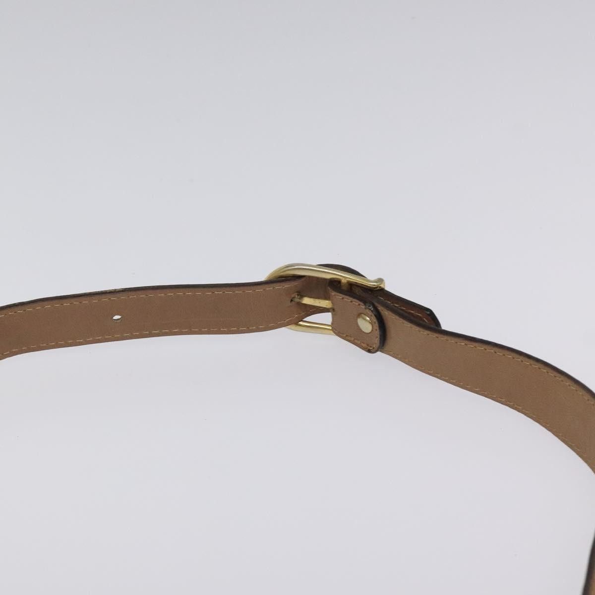 Celine CELINE C Sulky Shoulder Bag Coated Canvas Beige Gold Size ONE SIZE - 8 Thumbnail