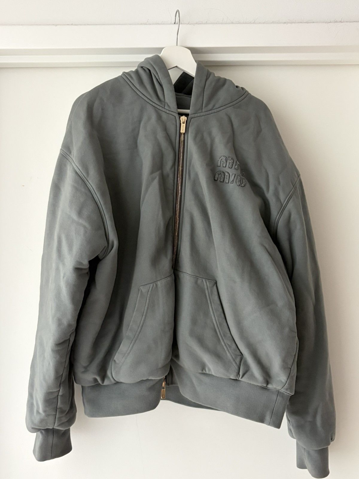 Miu Miu Miumiu zipped hoodie jacket Size US M / EU 48-50 / 2 - 1 Thumbnail